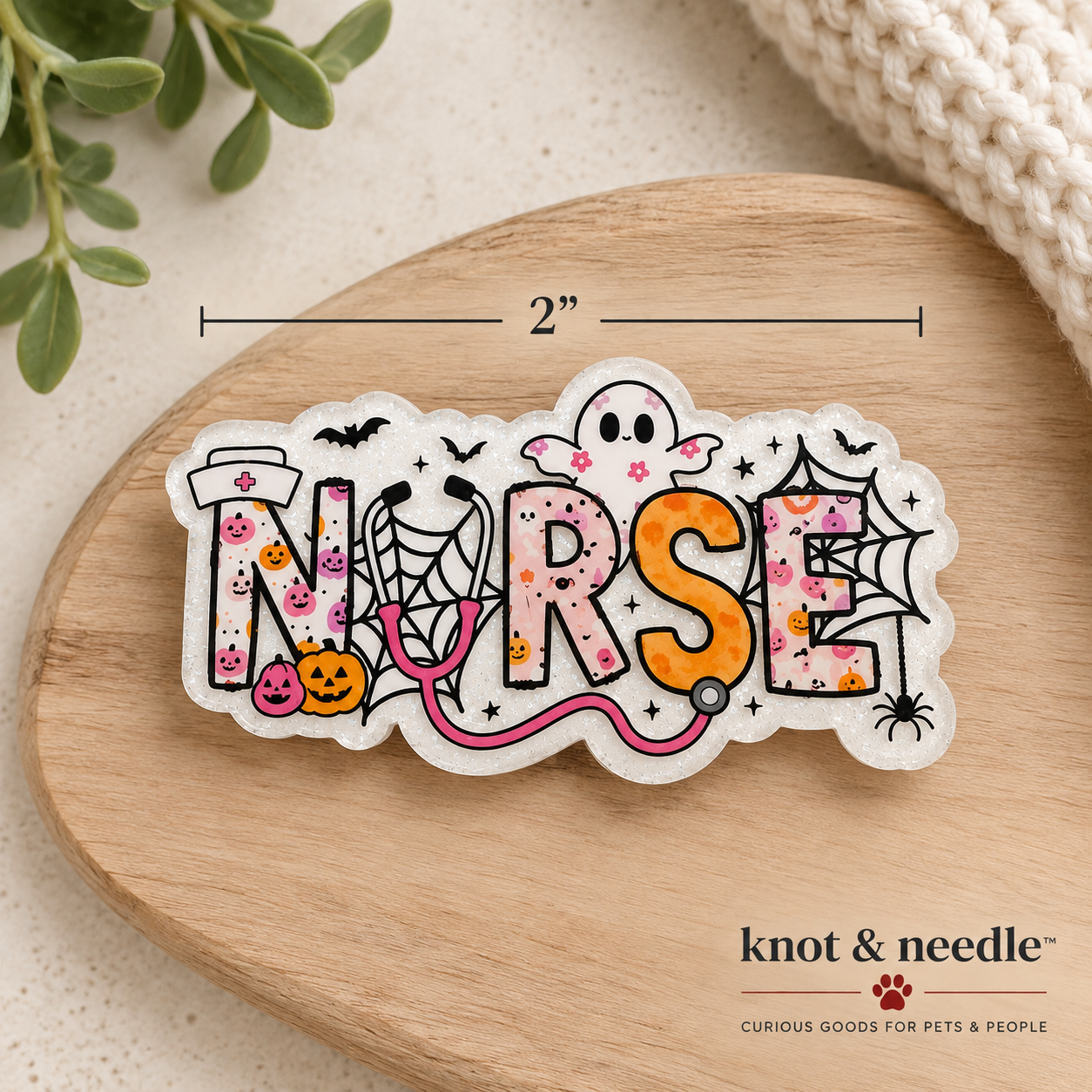 Halloween Things Nurse Magnet