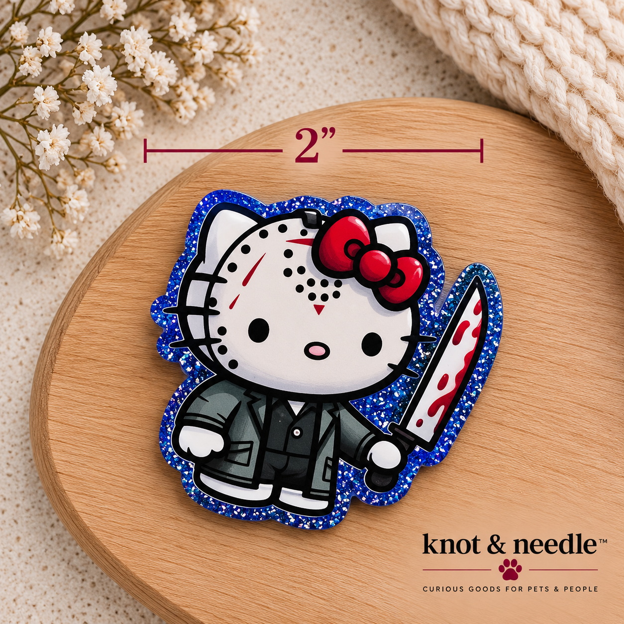 Jason Hello Kitty Inspired Magnet