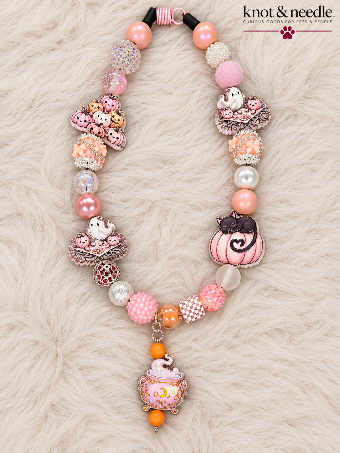 Pink Pumpkin Patch Pawlace™ - Size M (16-18")