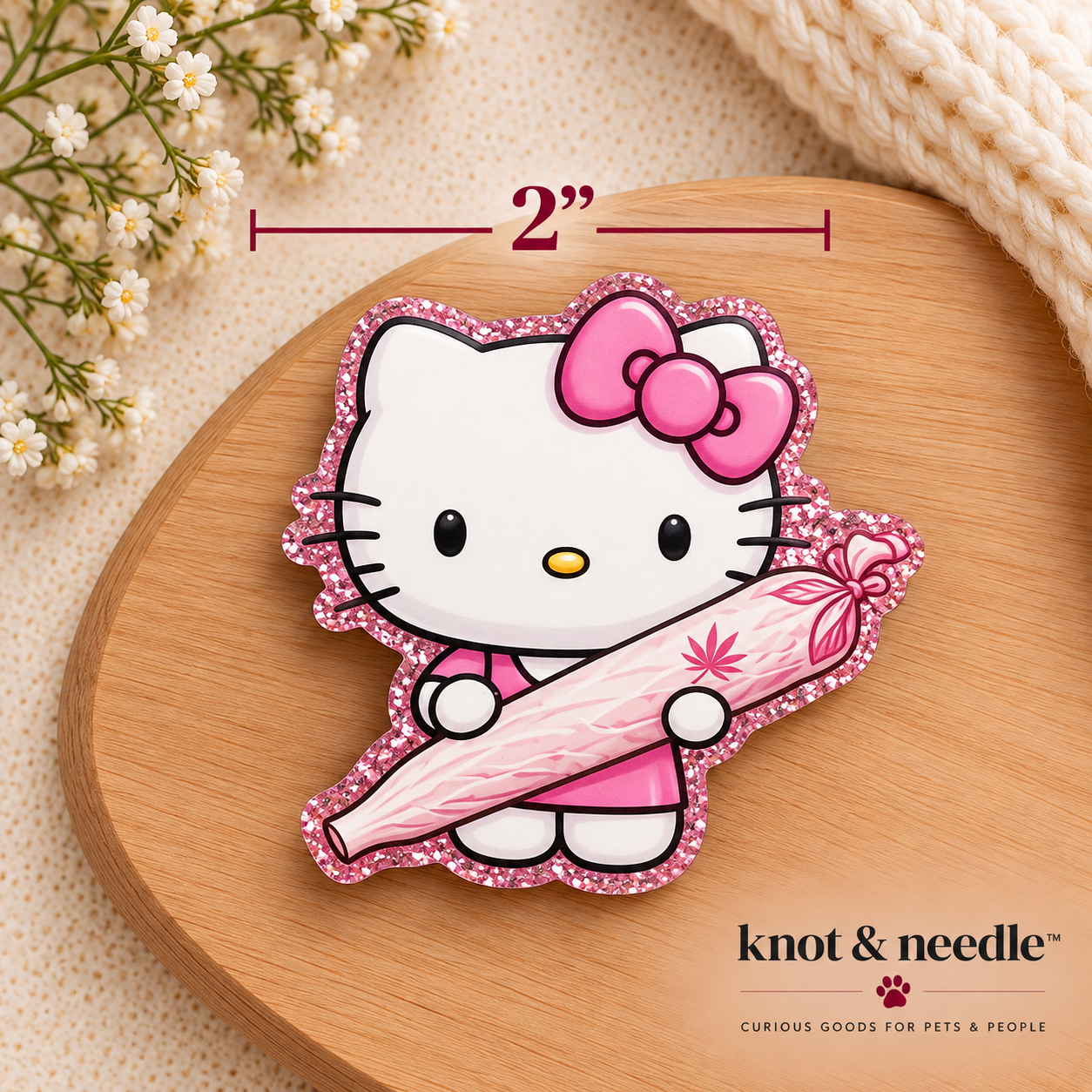 Hello Kitty Inspired Blunt Magnet