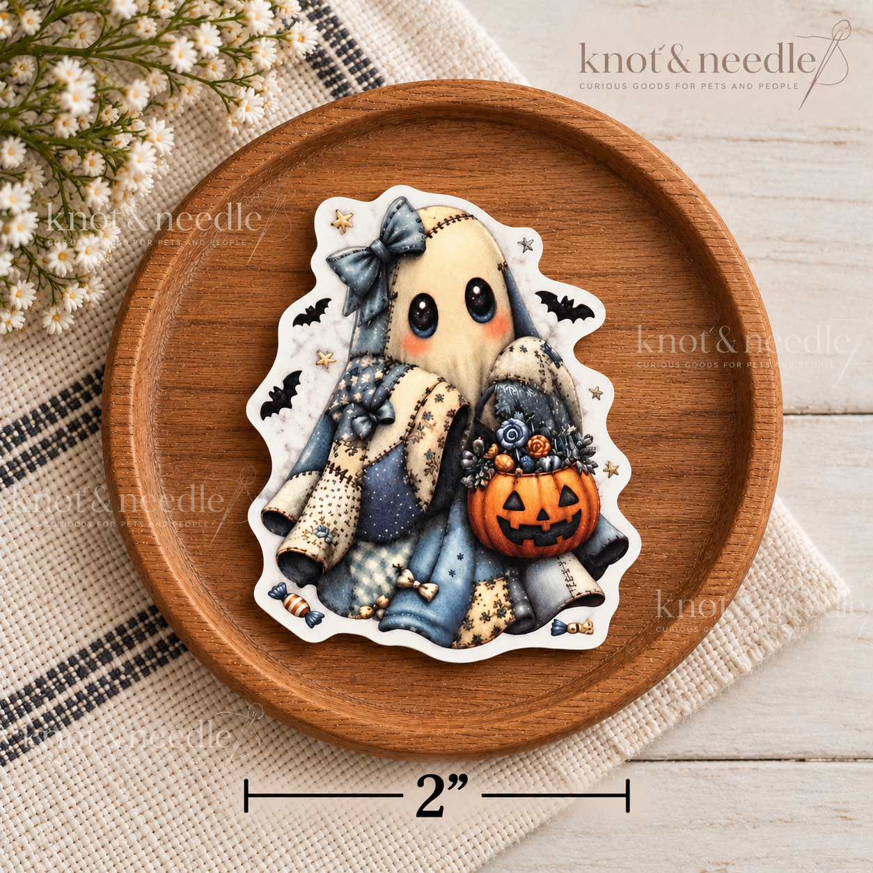 Vintage Ghostie Magnet