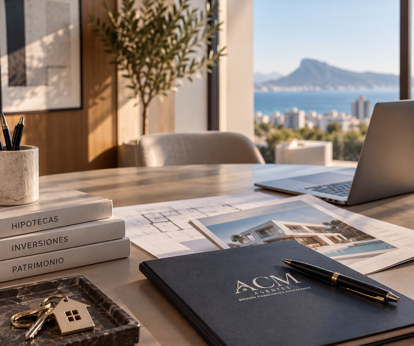 Estudio de financiación para una operación inmobiliaria.