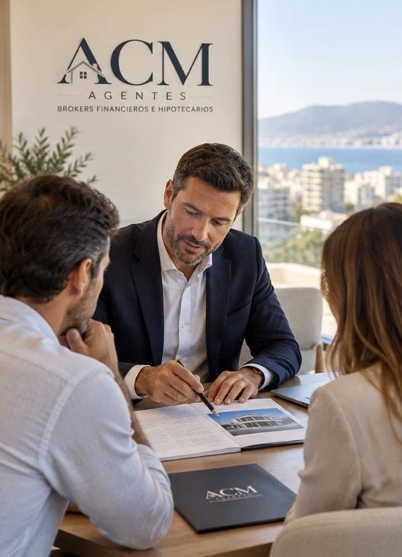 Reunión de asesoramiento financiero e hipotecario en ACM AGENTES.