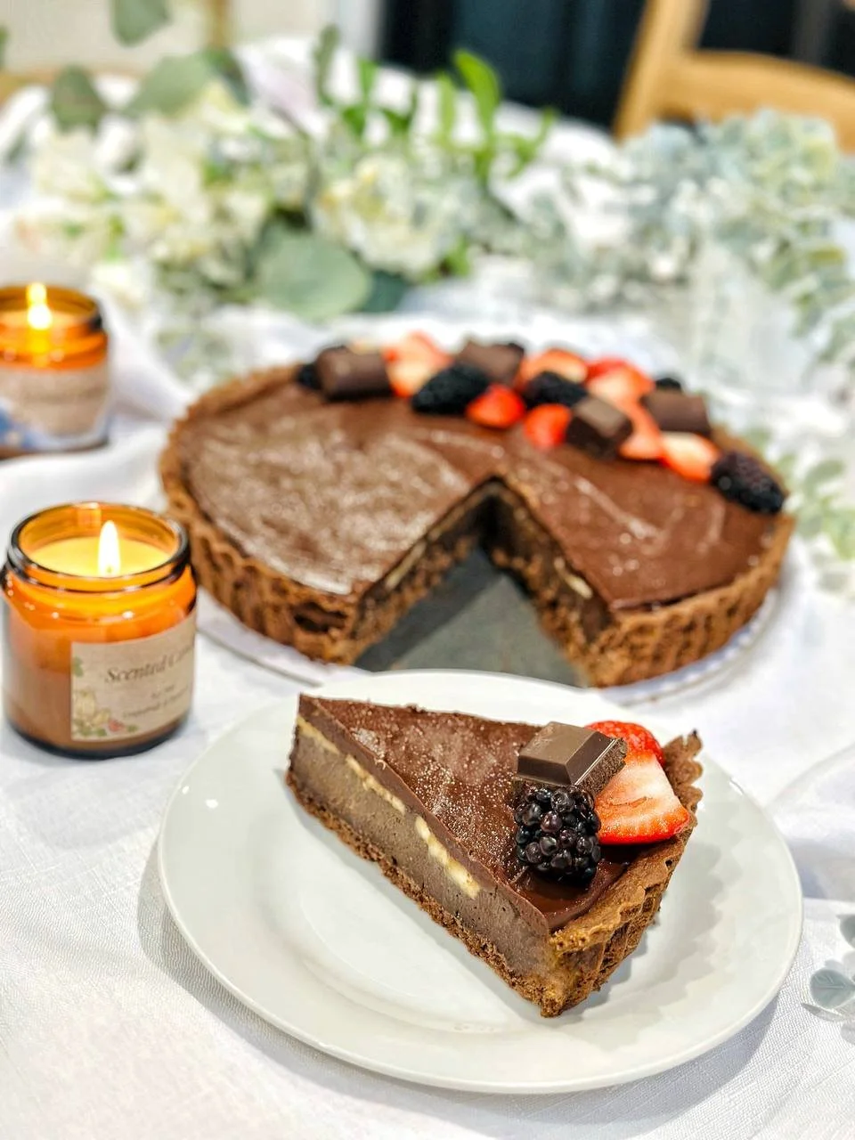 Double Chocolate Tart