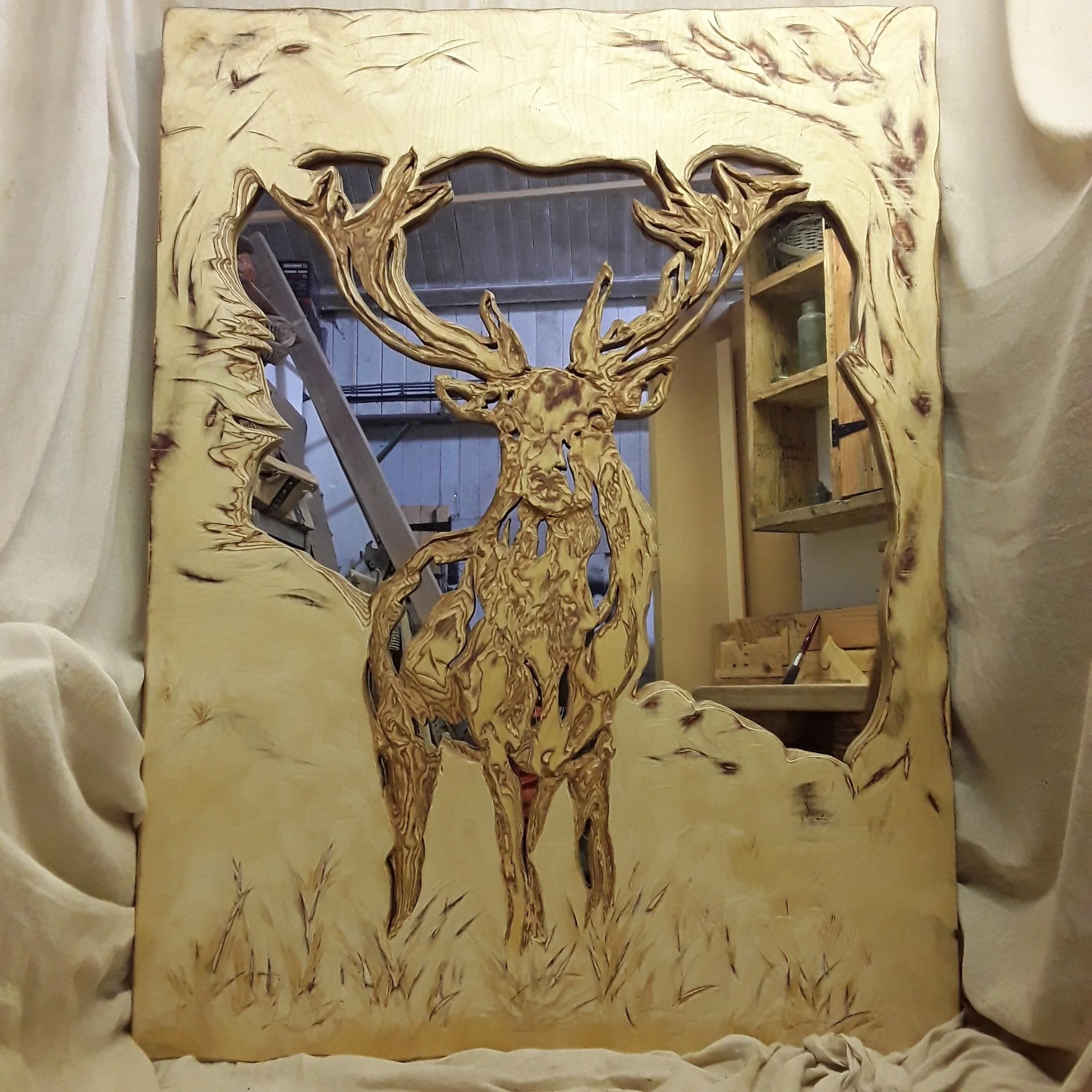 Stag mirror