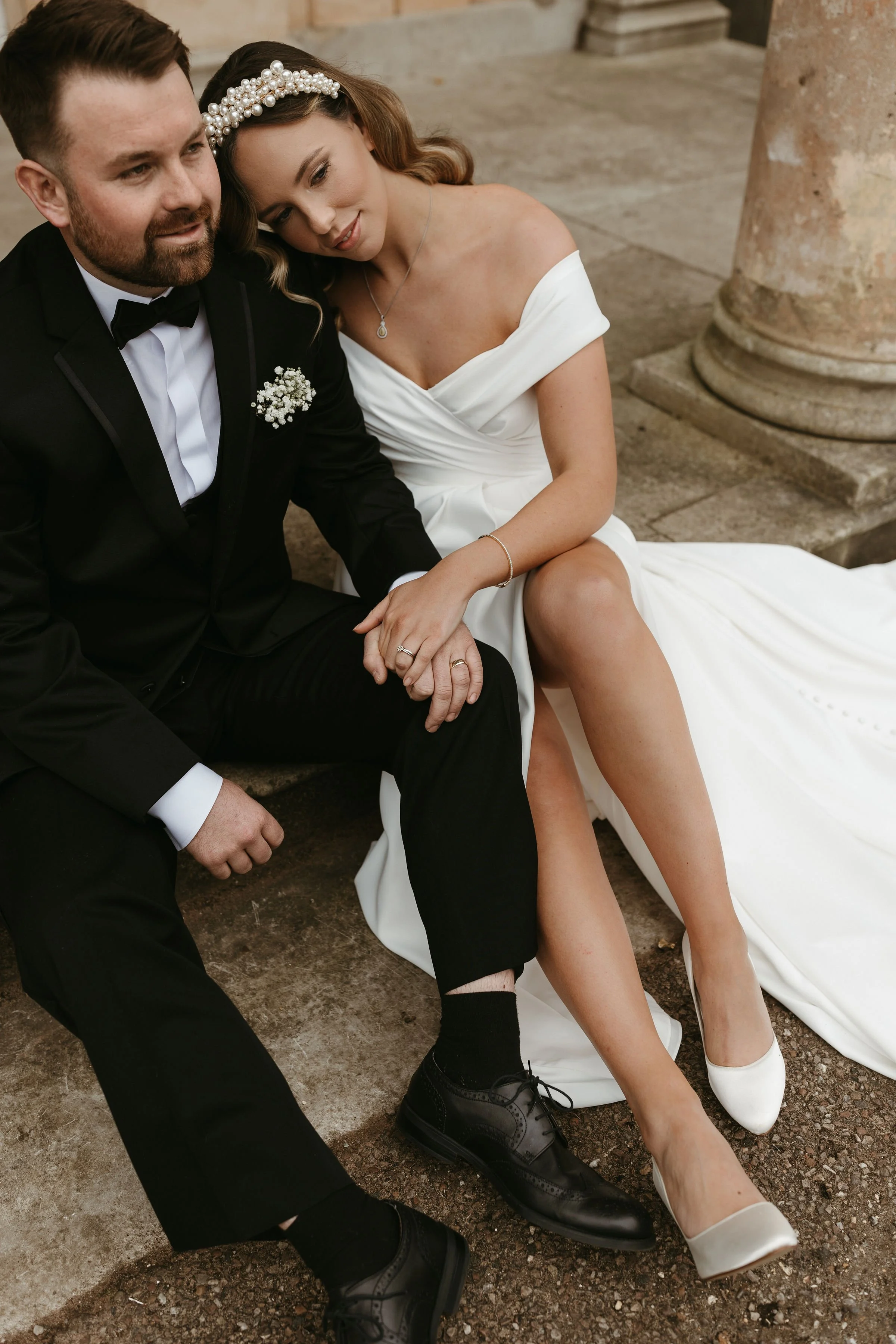 Soft glam bridal makeup on a Dorset bride by Charlee Hulbert at Upton Country Park Poole