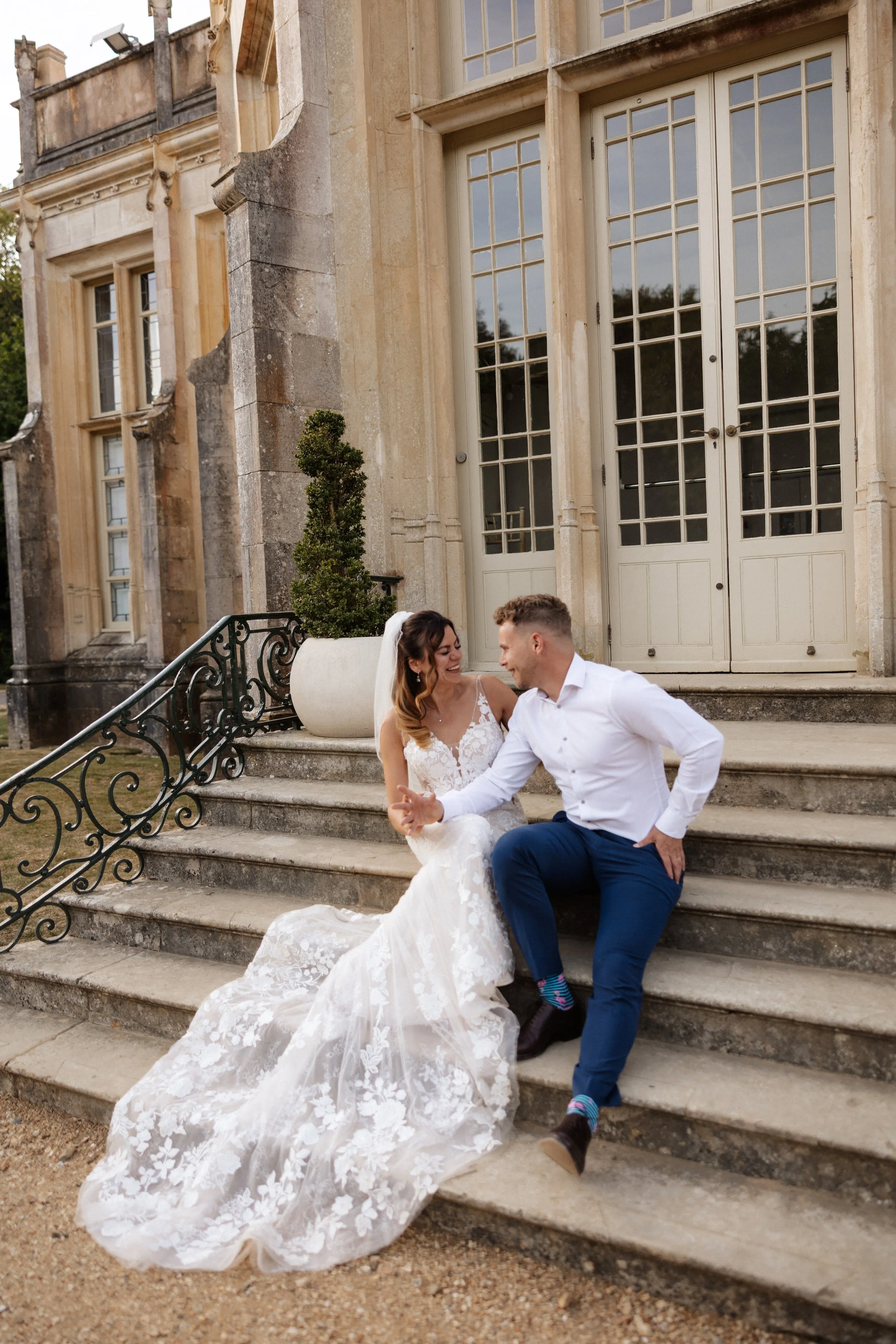 Soft glam bridal makeup on a Dorset bride by Charlee Hulbert at Minterne House Dorset