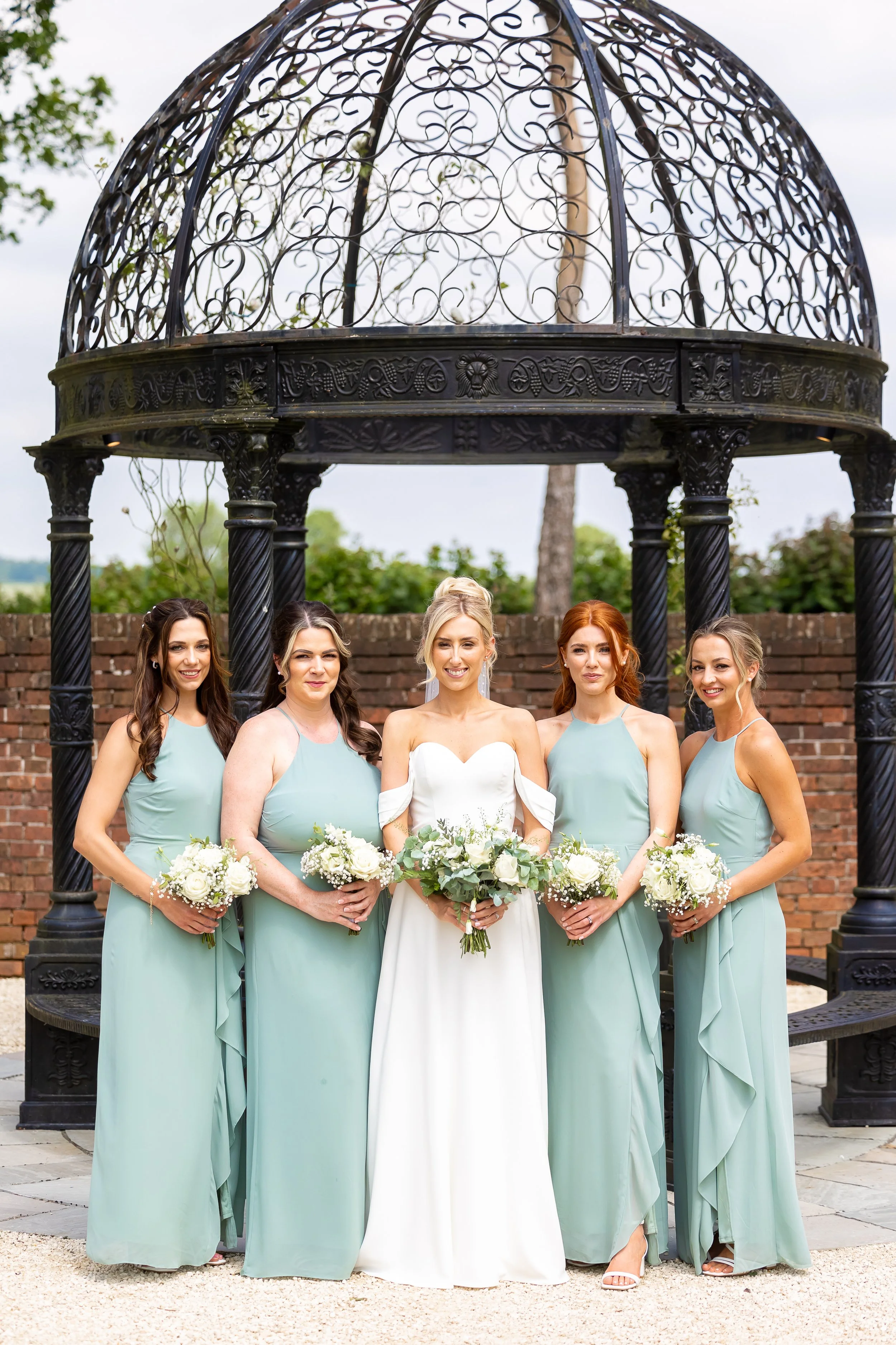 Soft glam bridesmaid makeup by Charlee Hulbert at Abbots Court Wimborne
