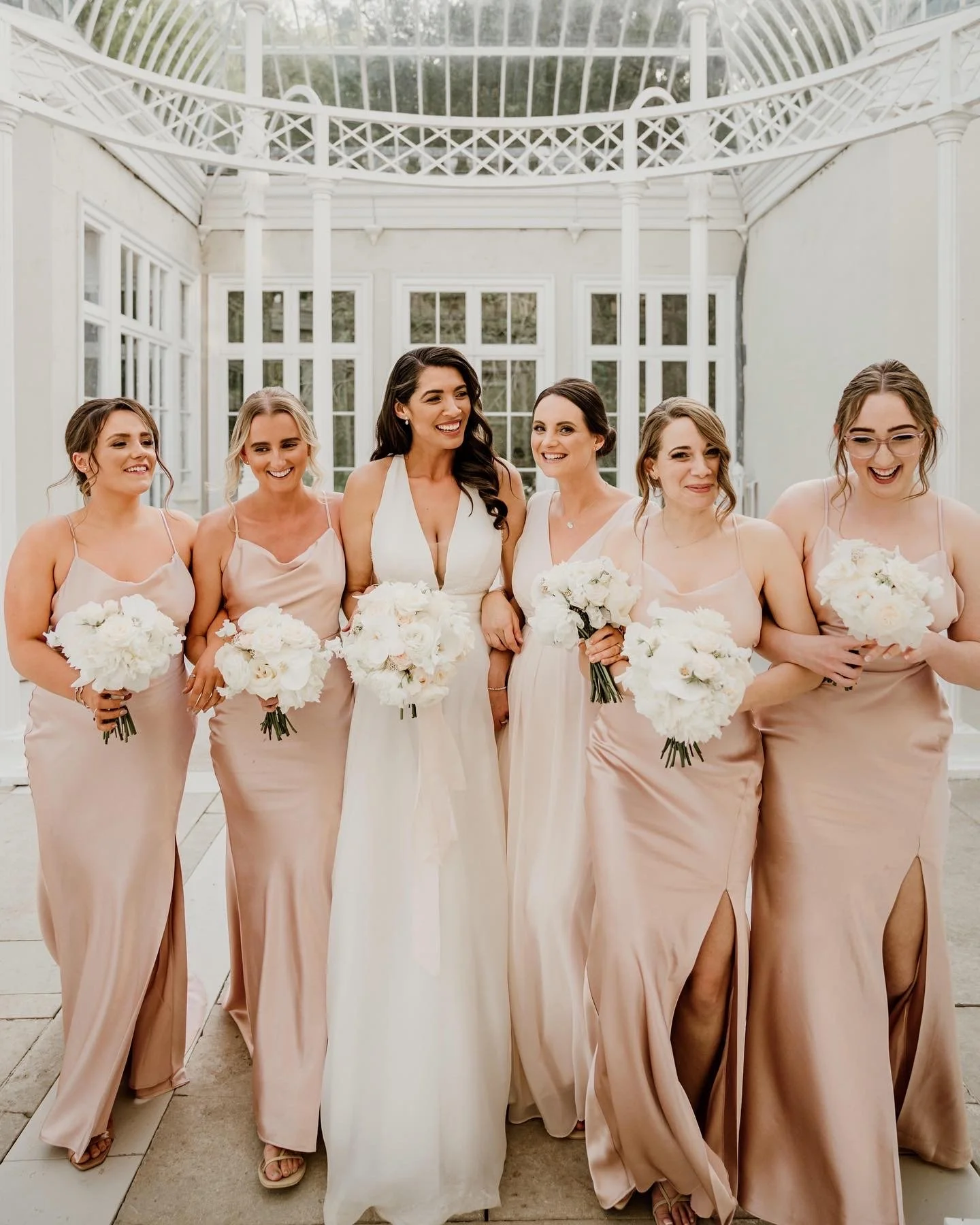 Soft glam bridesmaid makeup by Charlee Hulbert at Came House Dorchester Poundbury