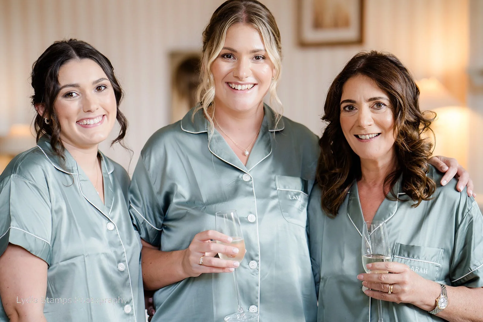 Soft glam bridesmaid and mother of the bride makeup by Charlee Hulbert at 10 Castle St