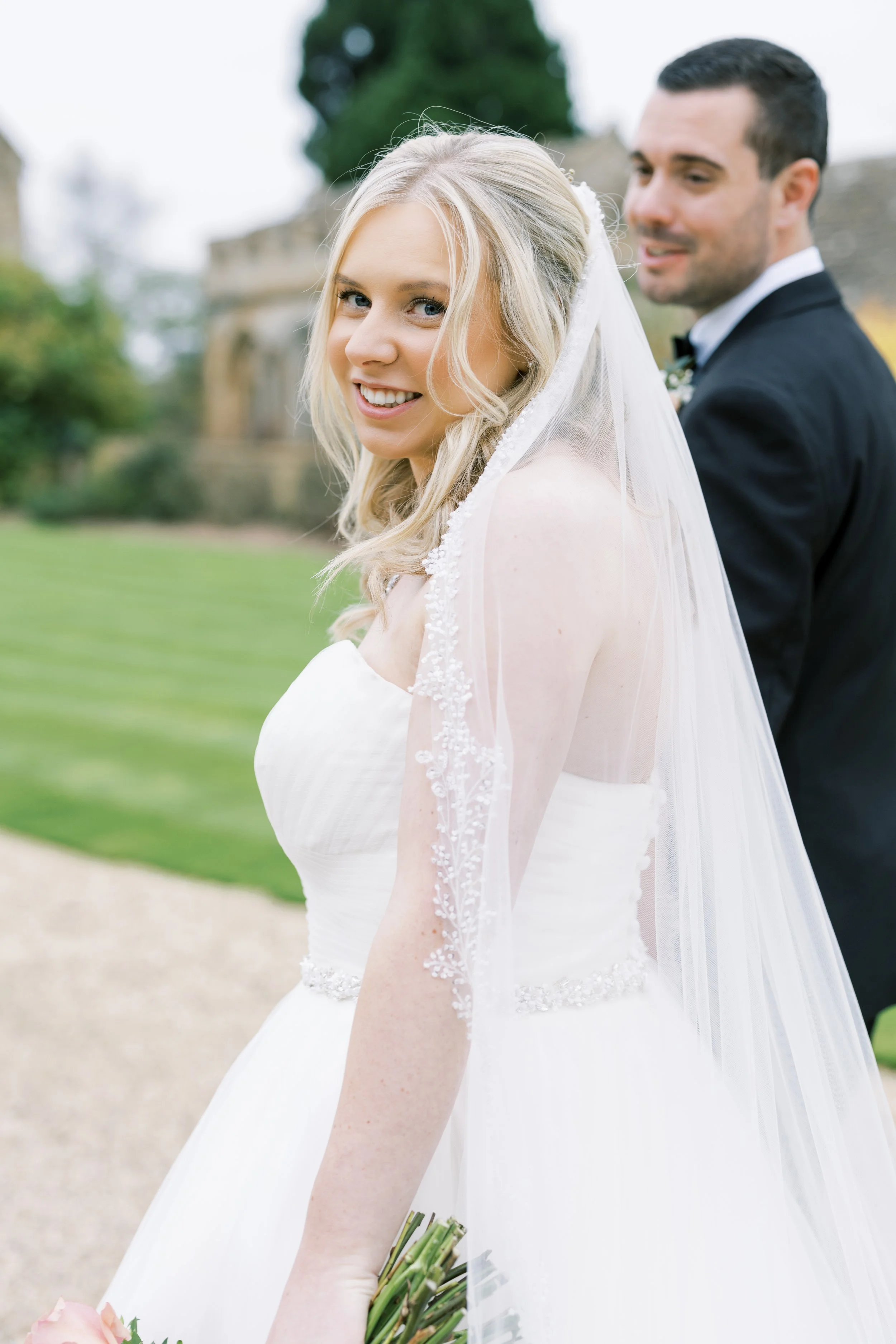 Timeless bridal makeup by Dorset makeup artist Charlee Hulbert at Brympton House Somerset
