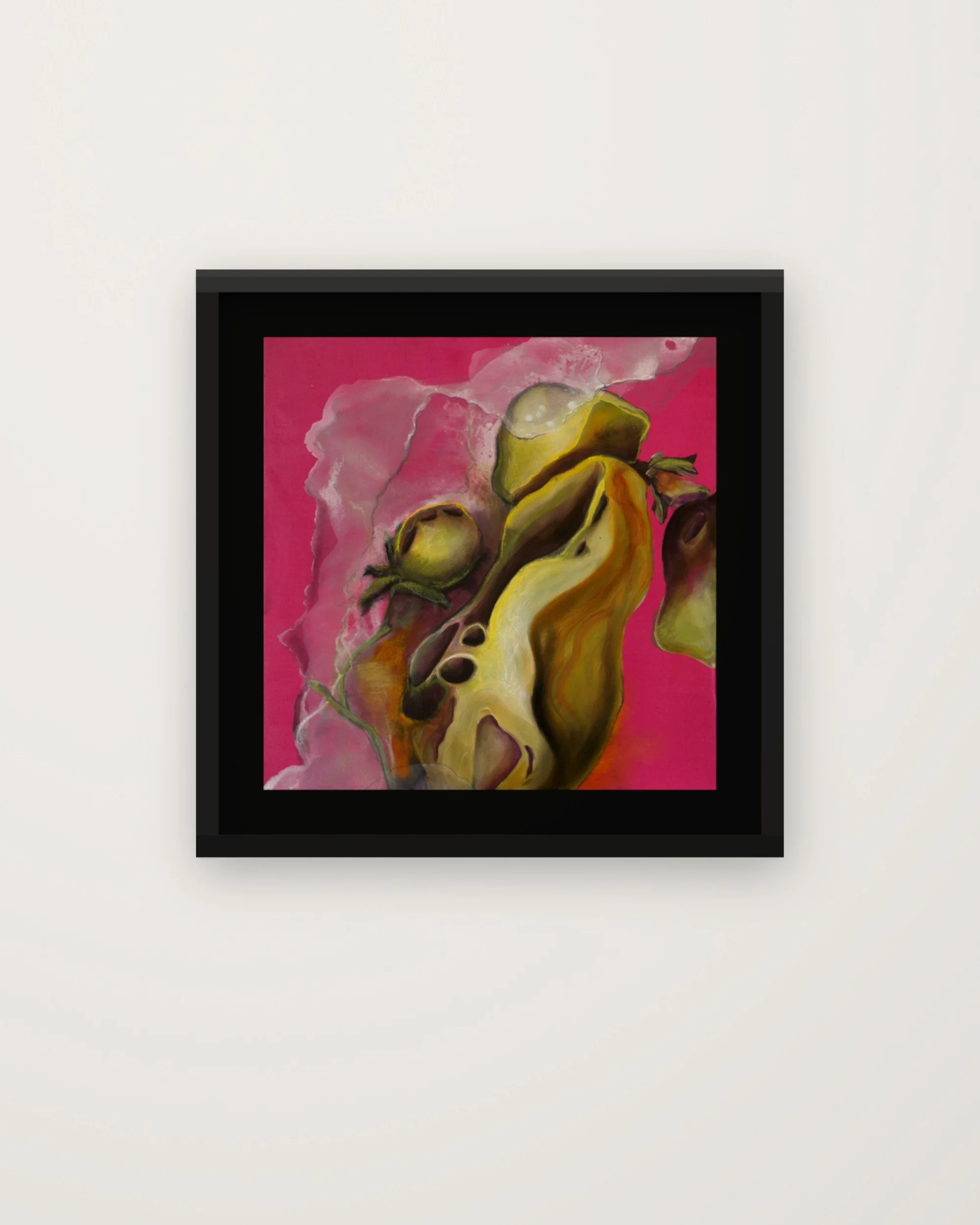 KamiMadArt_2026-008_Different-Kind-of-Bloom-3_MOCKUP_black-frame_white-wall.jpg