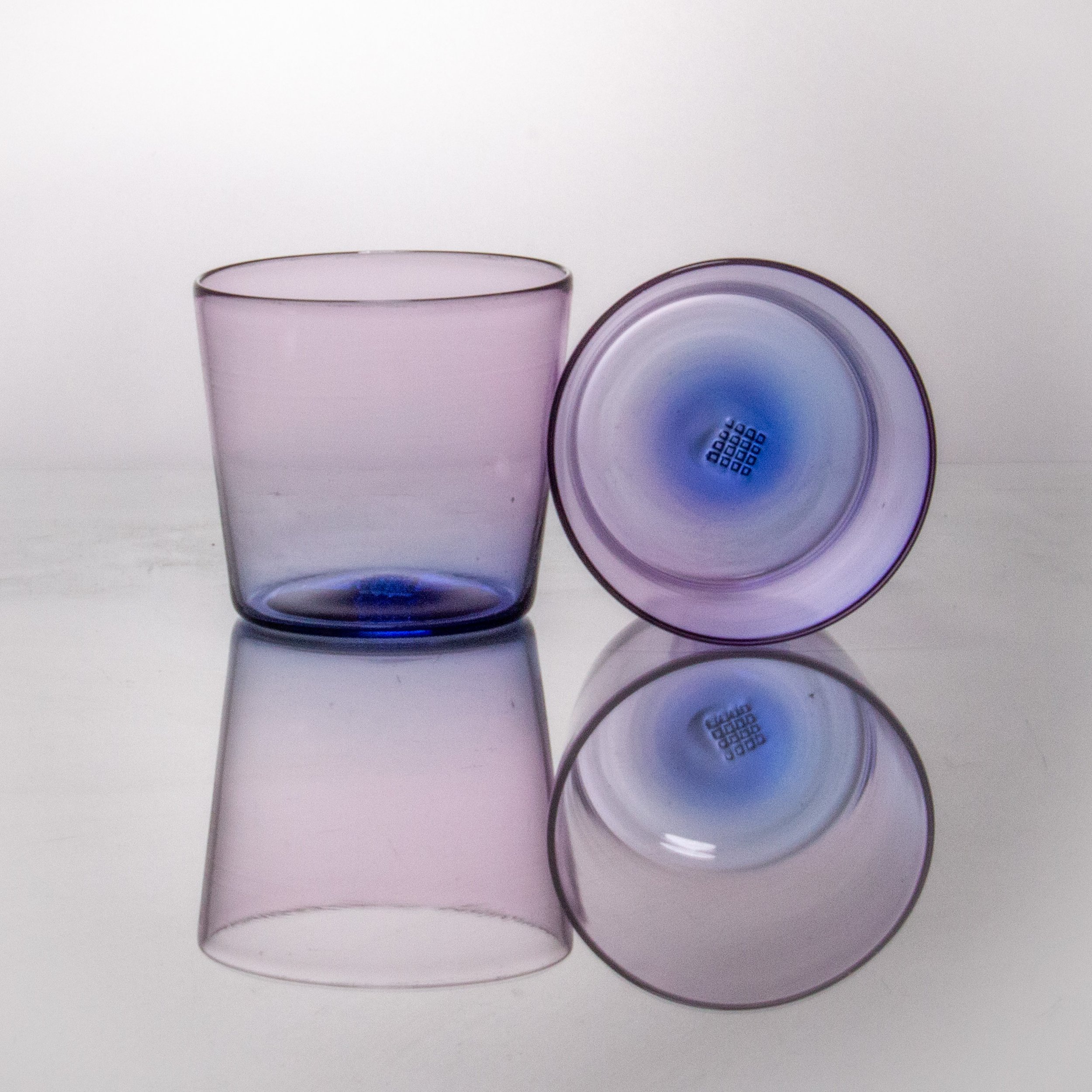 Ombre Rocks Glass