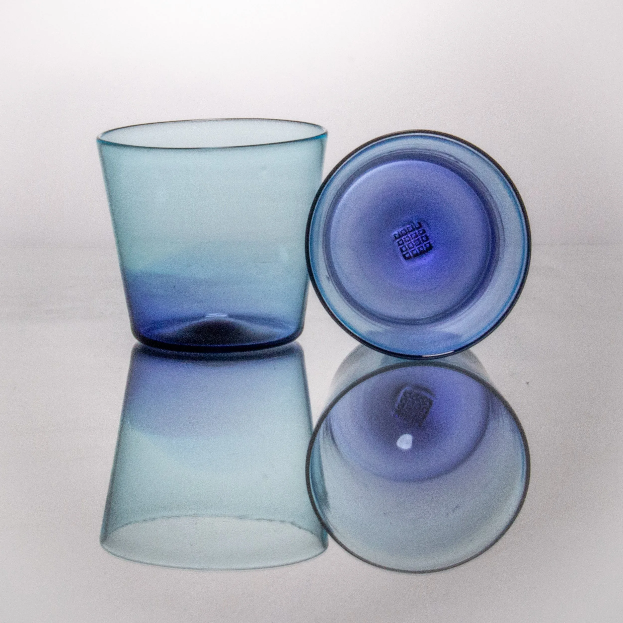 Ombre Rocks Glass