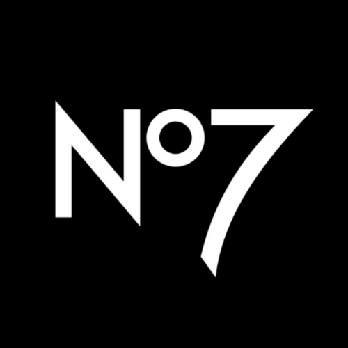 Black background with white text reading 'No 7' in stylized font.