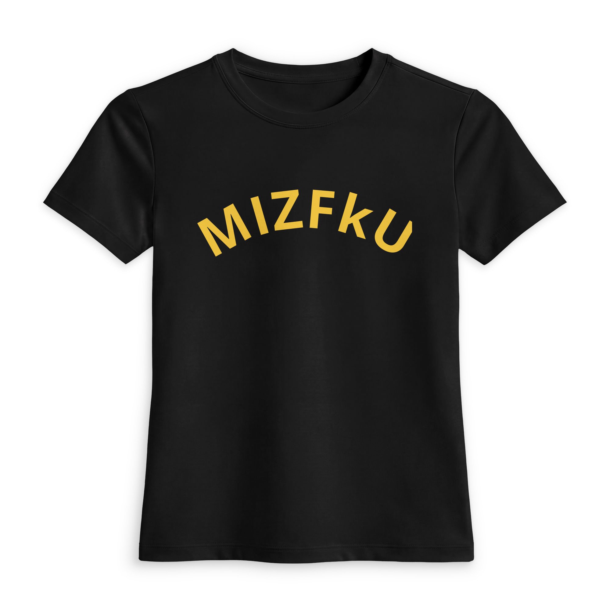 Women's luxe fitted MIZFkU tee