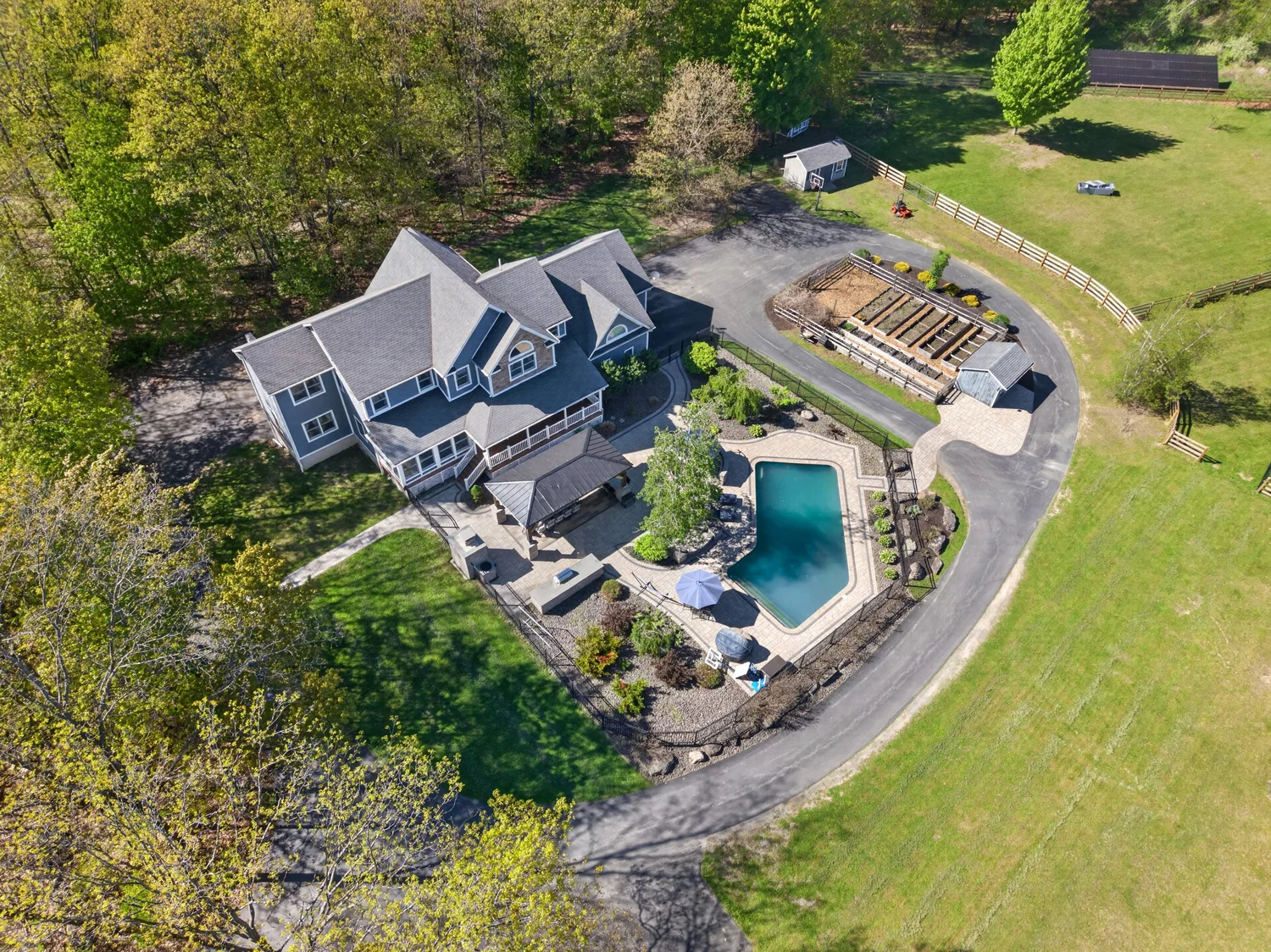 Aerial drone photograph