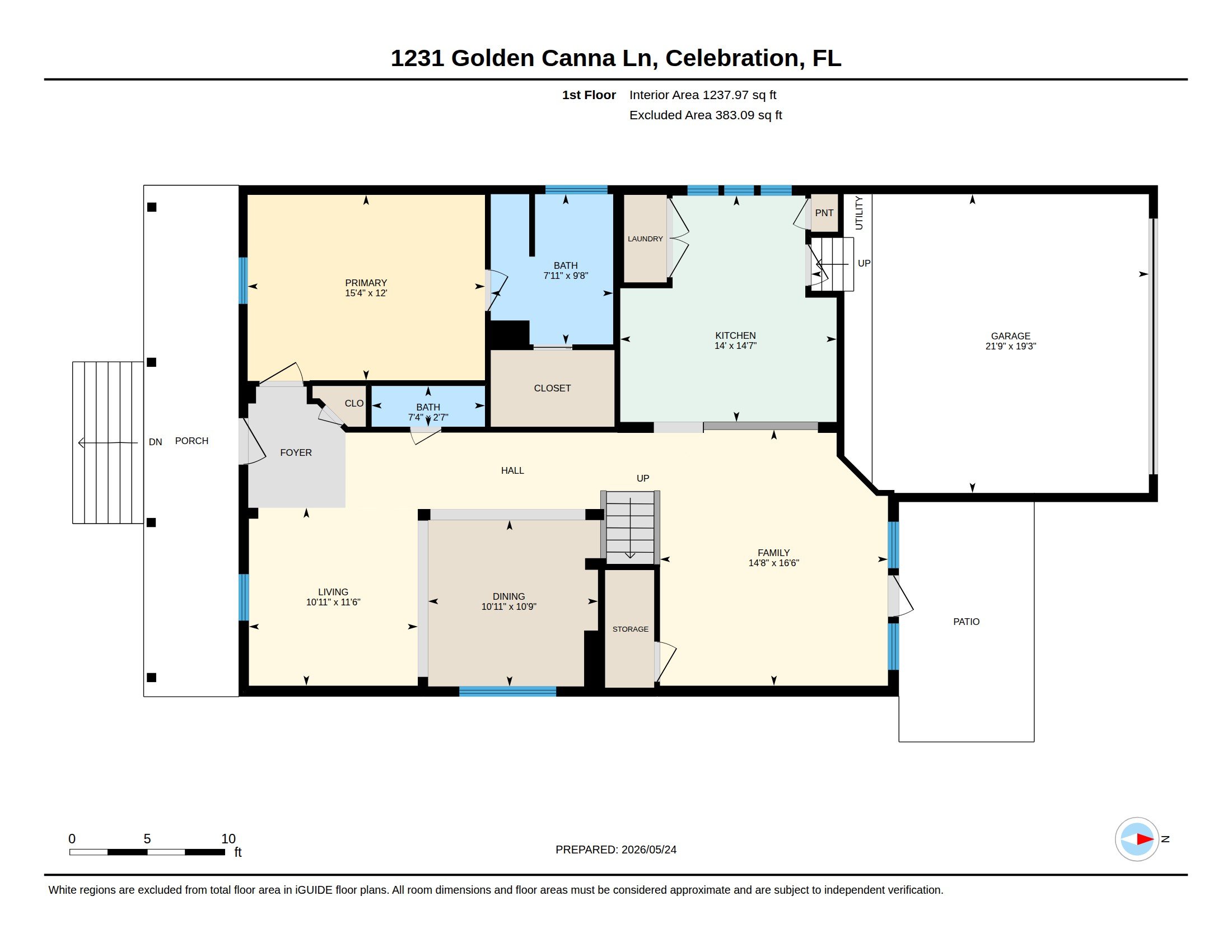 Interactive 3D tour with floor plan navigation