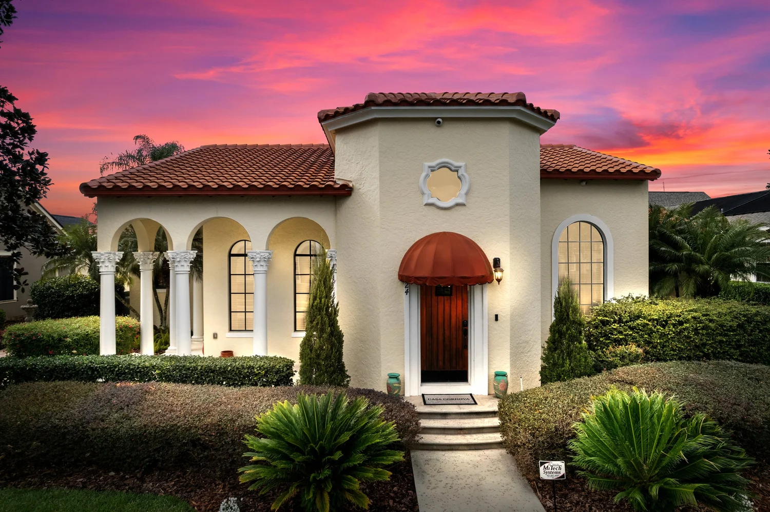 Twilight exterior
