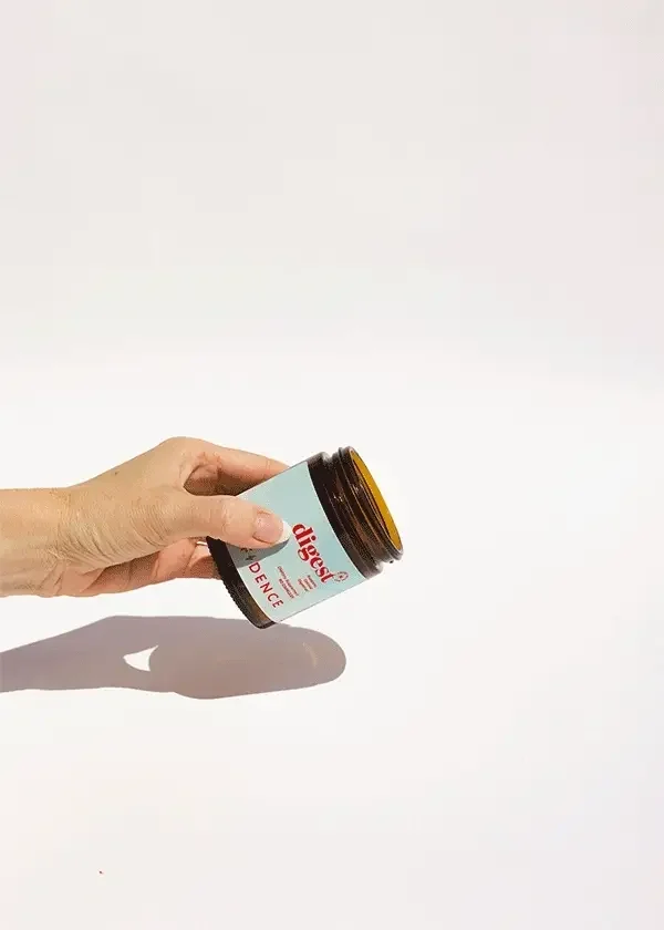 The Confidence Co Digest Label Design