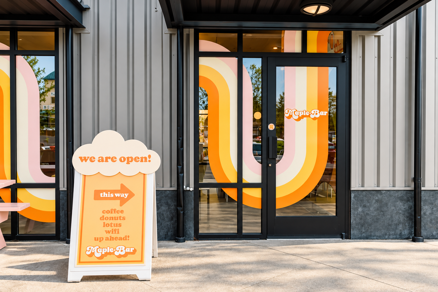 Maple.Bar Coffee Shop Branding