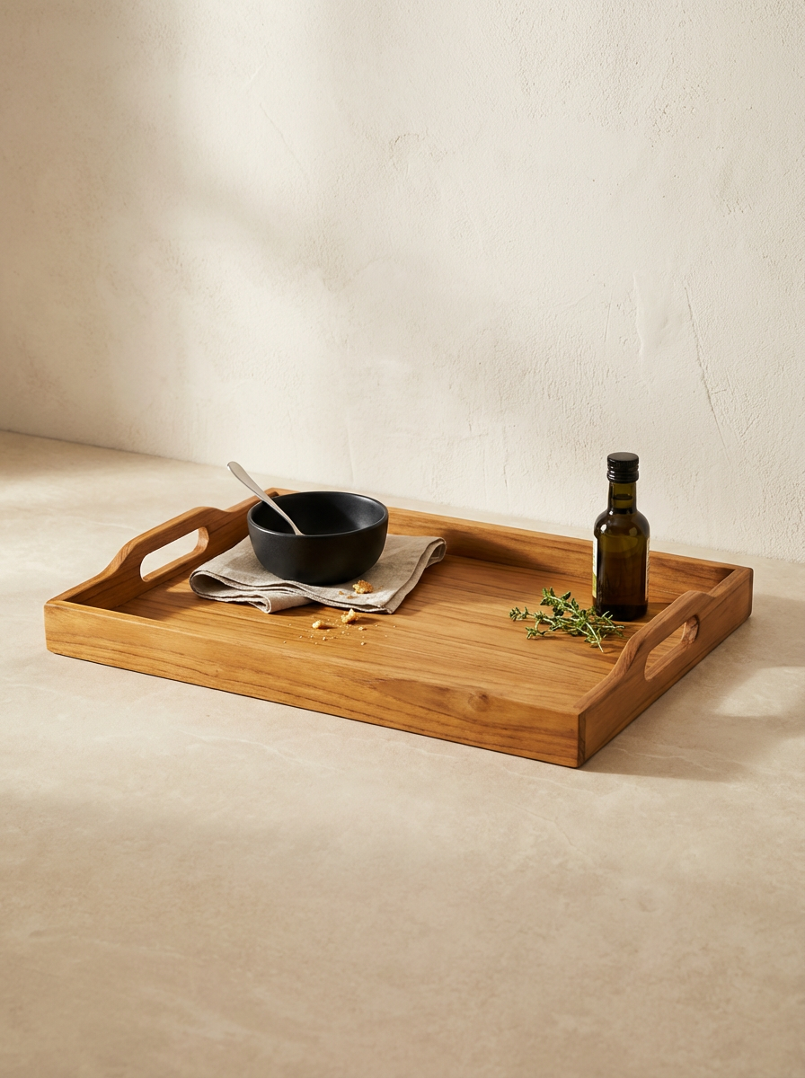 Teak Serving Tray