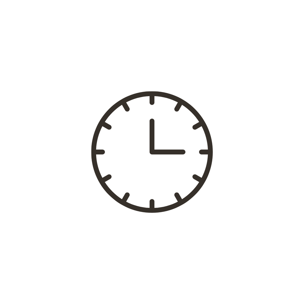 A clock showing 3:00 with a globe and a lightbulb surrounding it, representing ideas or innovation.