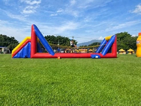  ZipLine   5m ancho · 12m largo · 3.50m alto 