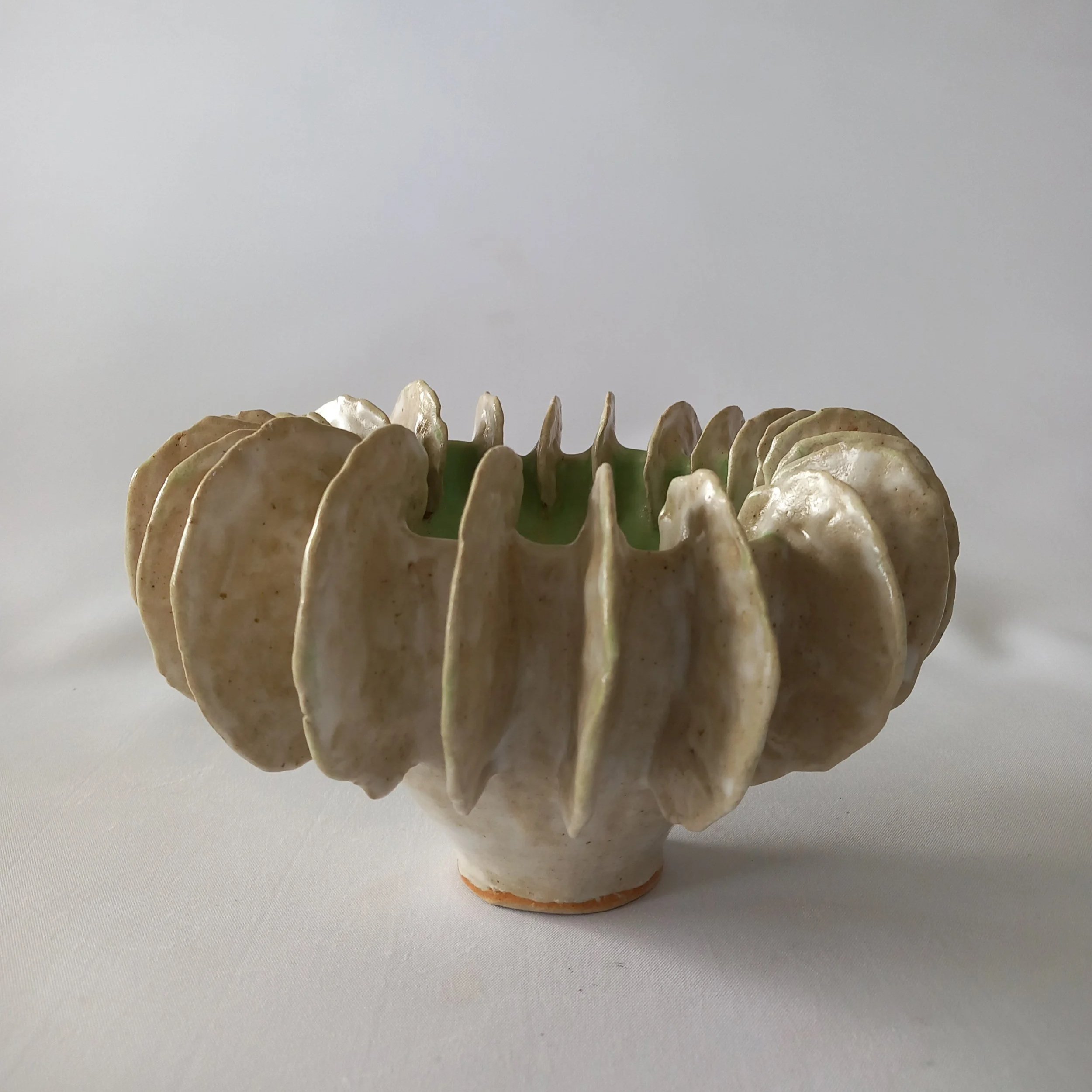 BARNACLE III, 2024, glazed stoneware, 20 x 12 x 20 cm
