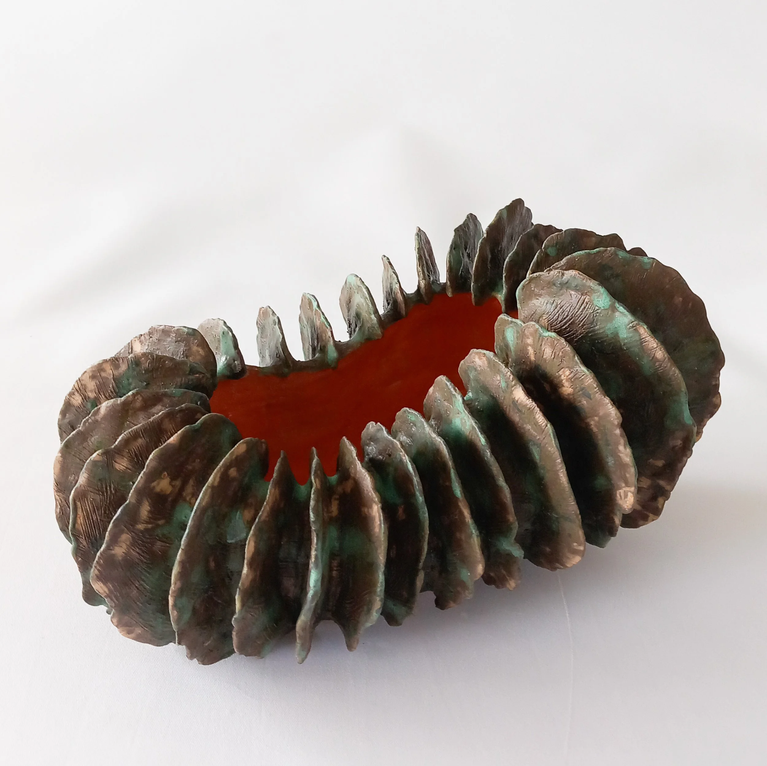 BARNACLE I, 2024,  glazed stoneware 
27 x 14 x 17 cm                                                                                                            