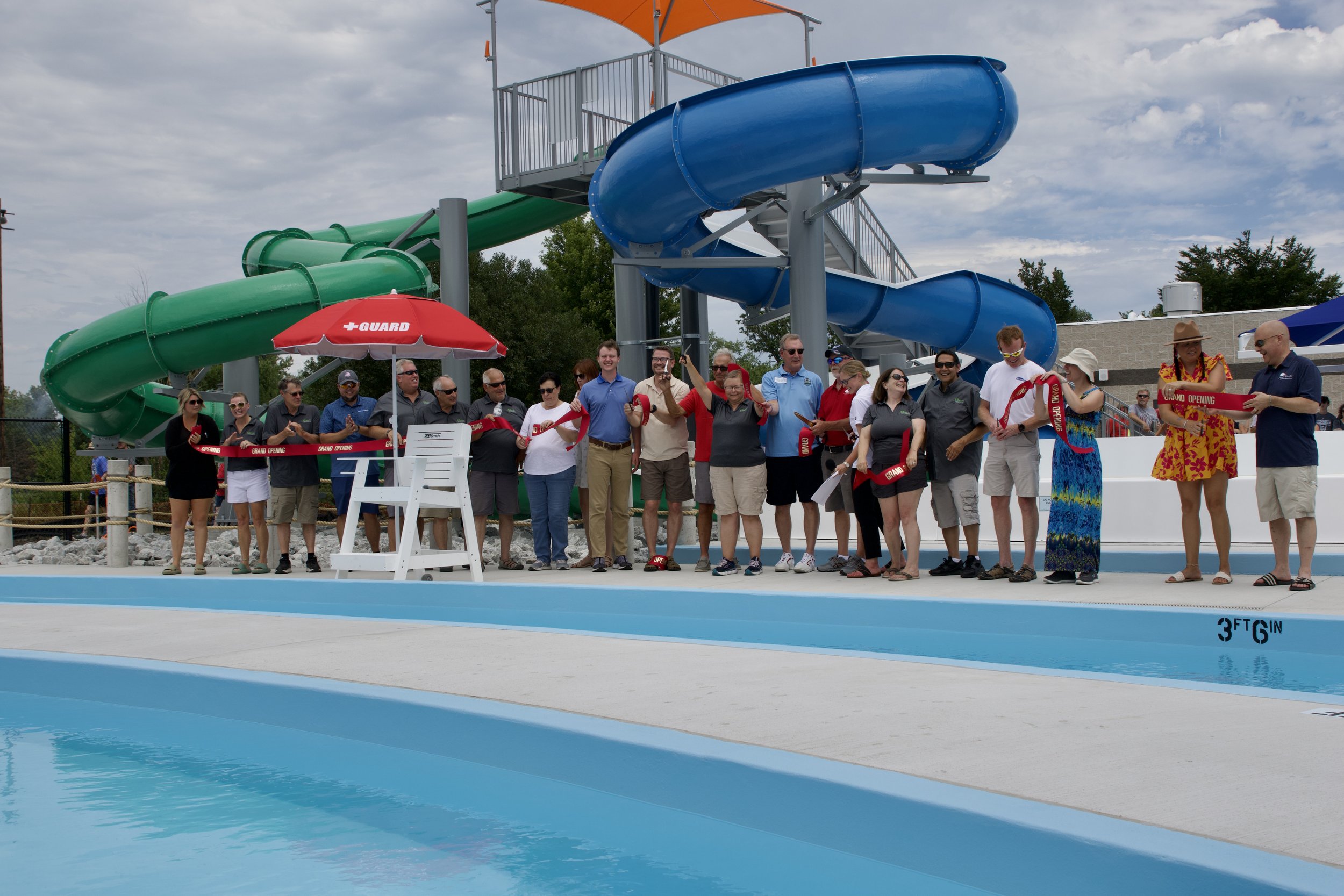 A pool for the whole community: Waverly Aquatic Center celebrates grand opening