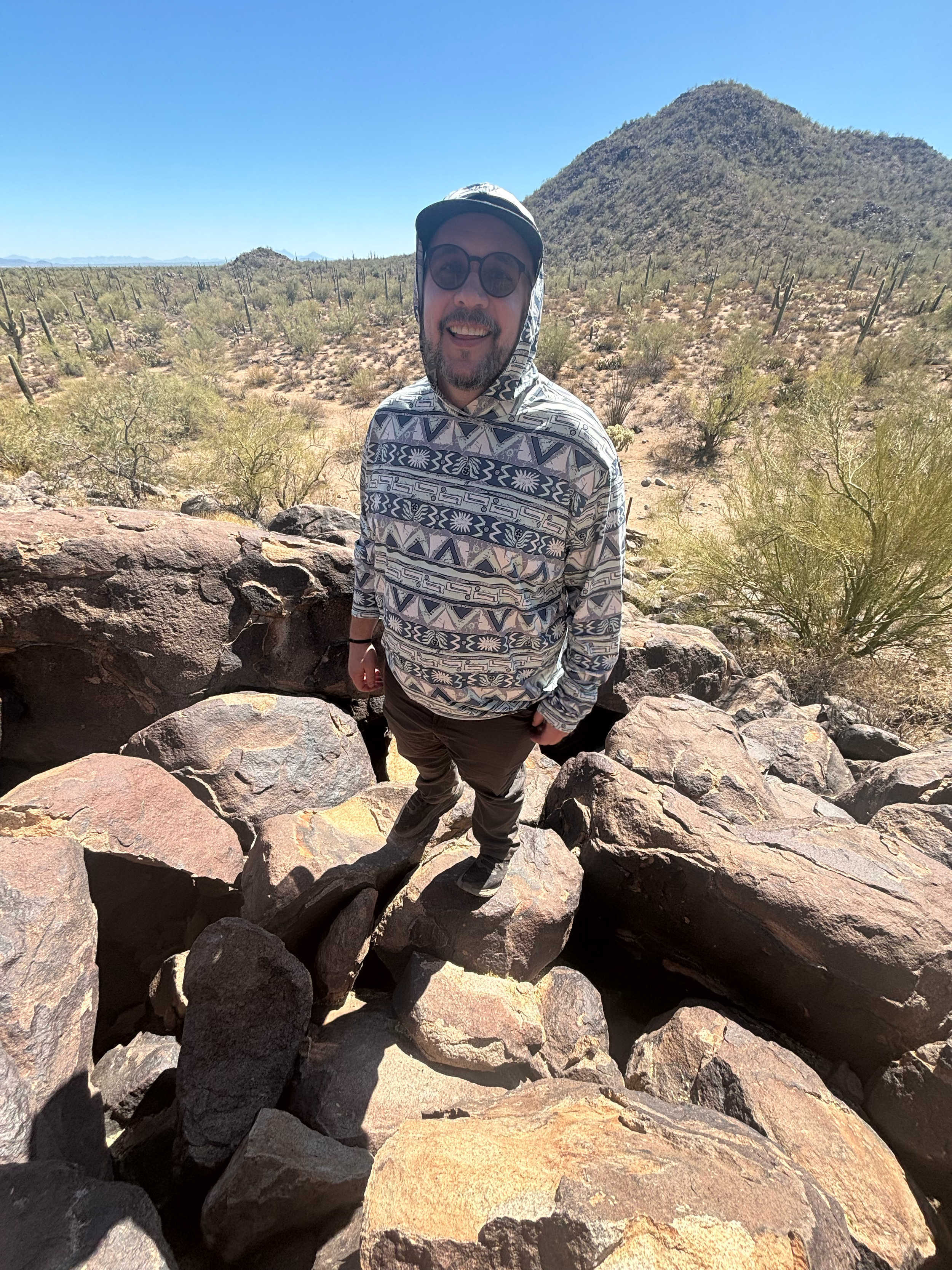 Dave in the desert