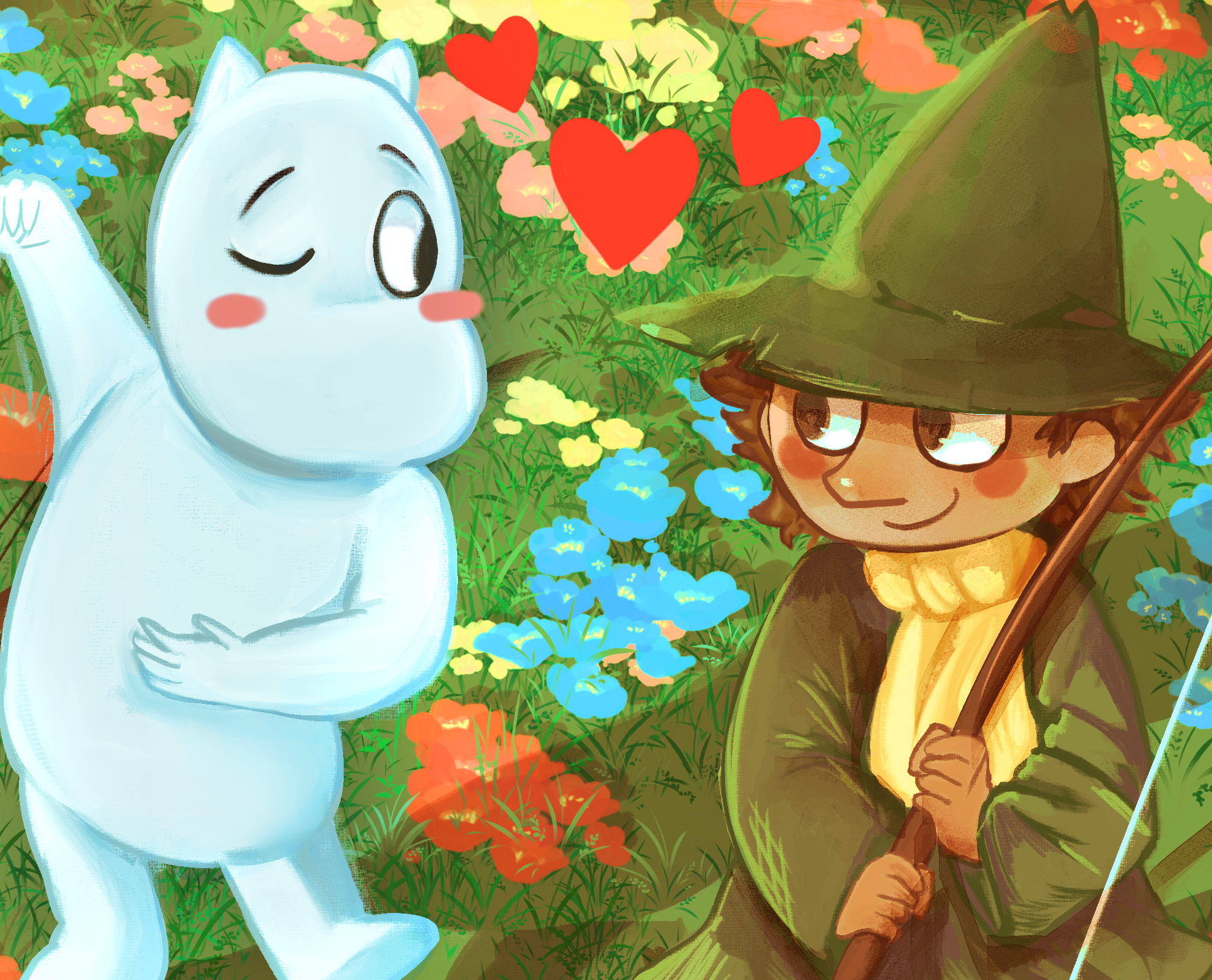 Fishing Friends by sunflowermourning (Cropped).png
