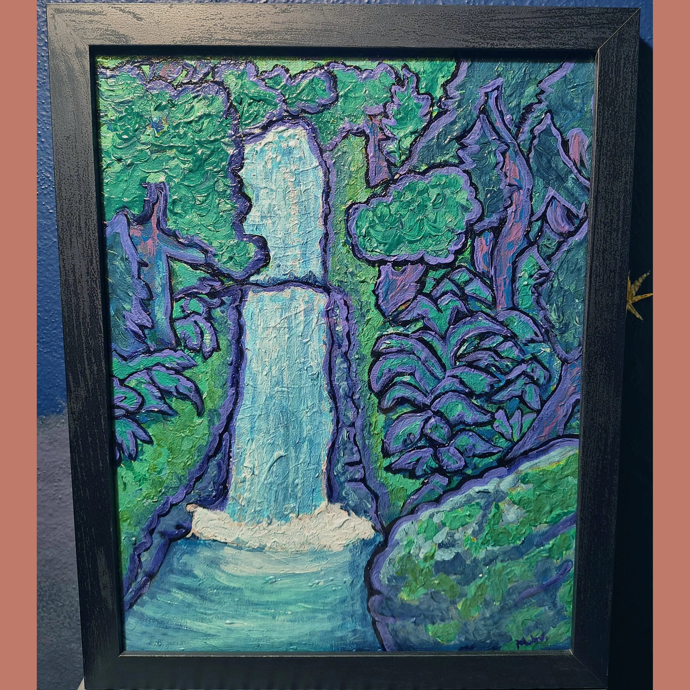 Bridal Veil Falls by Matthias Warlick (Framed and squared).jpg