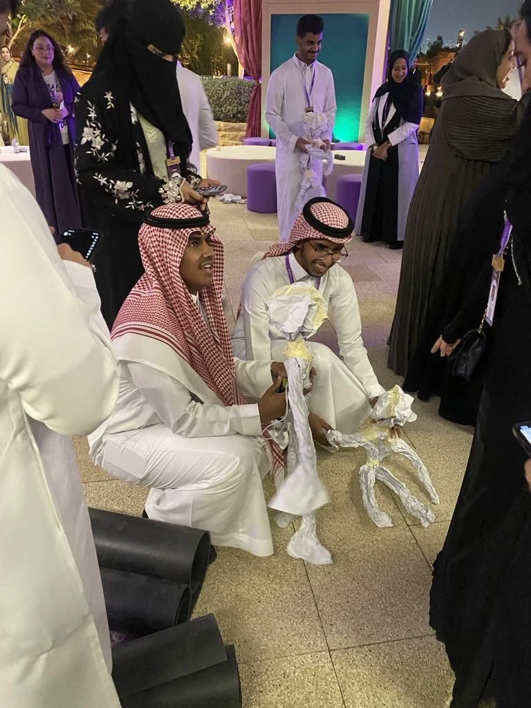 Deep Puppetry at the Misk Global Forum in Riyadh