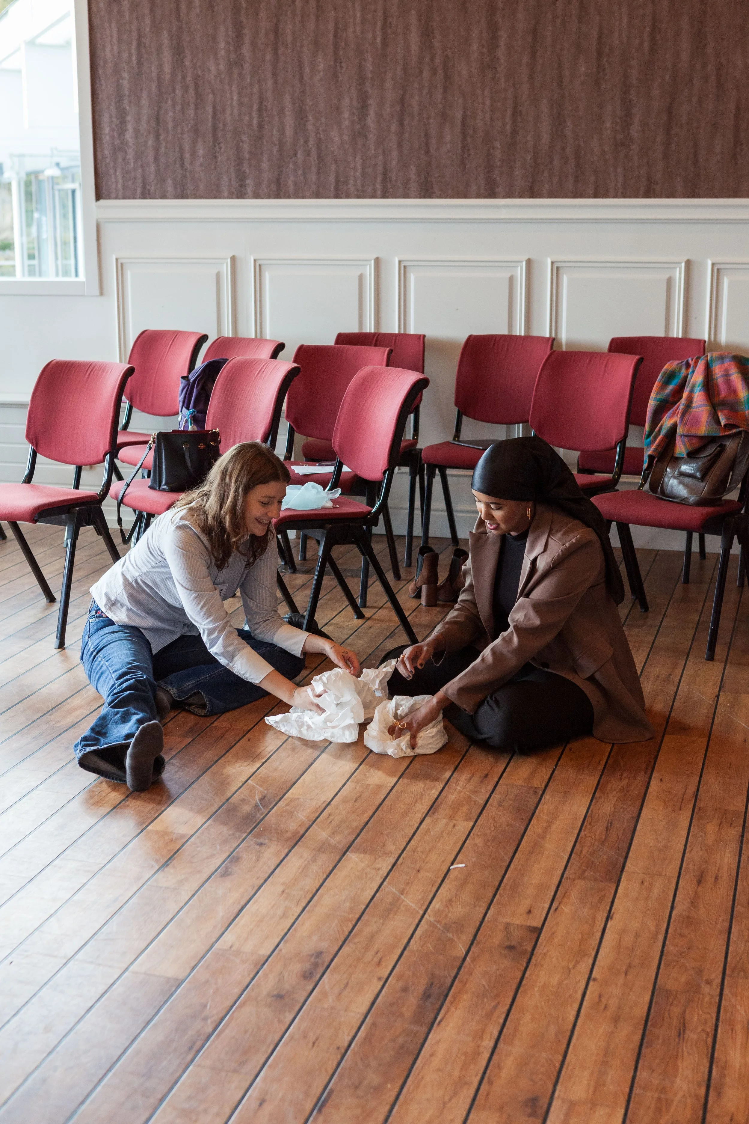 Deep Puppetry at the Anna Lindh Foundation in Gothenburg, Sweden