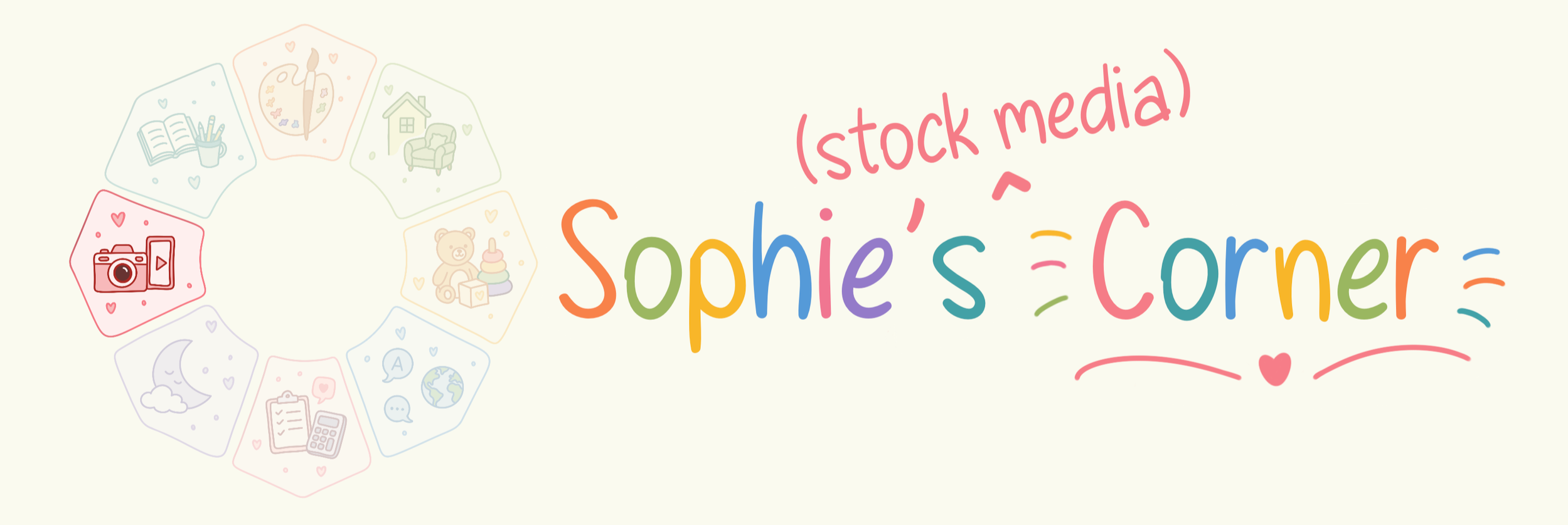 Sophie's Stock Media Corner banner.