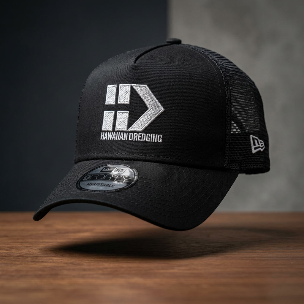 Hawaiian Dredging New Era Trucker Hat - $20.00