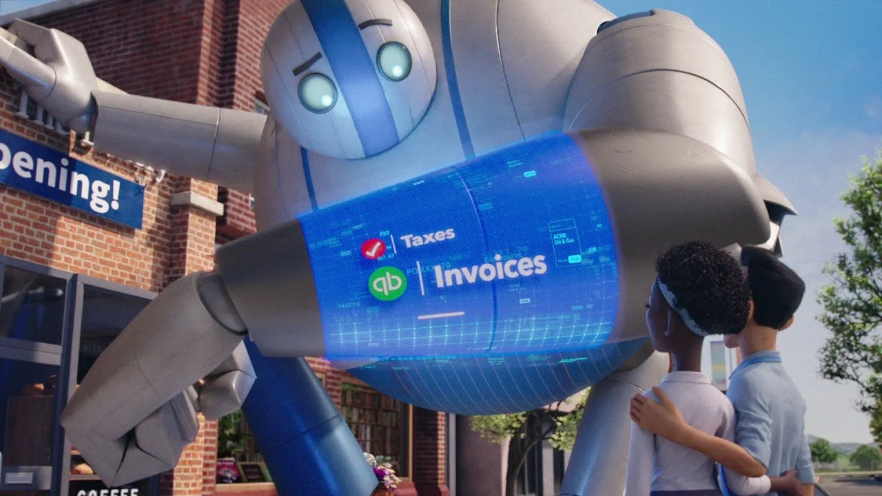 Intuit Giant Robot Powering Prosperity