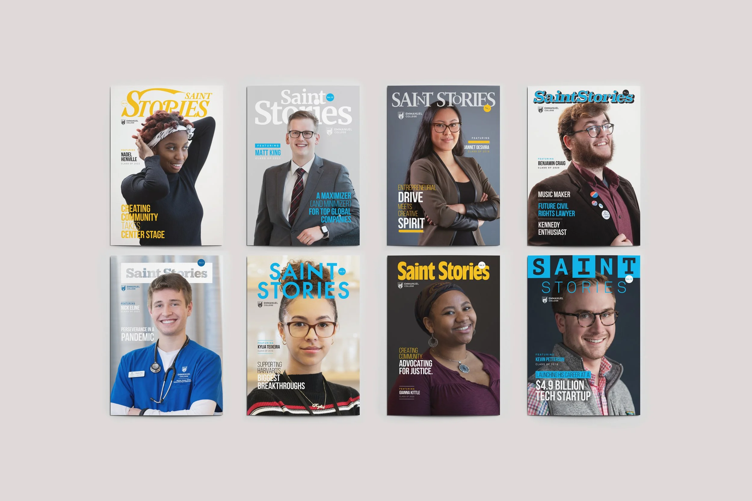 Saint Stories mailer series