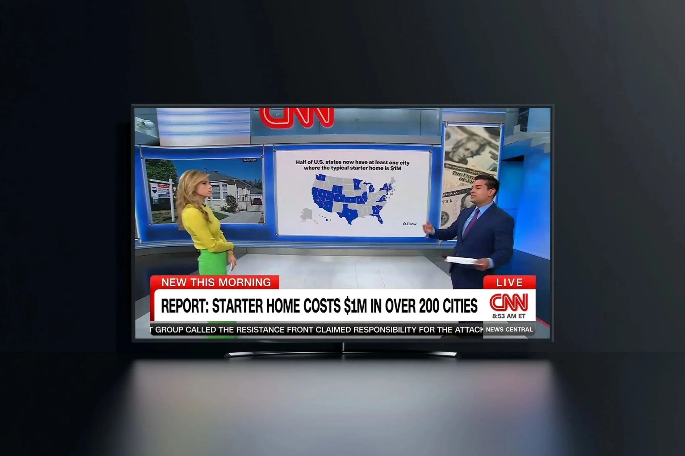 Zillow press release graphics