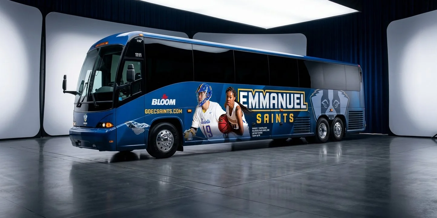 Bus wrap design