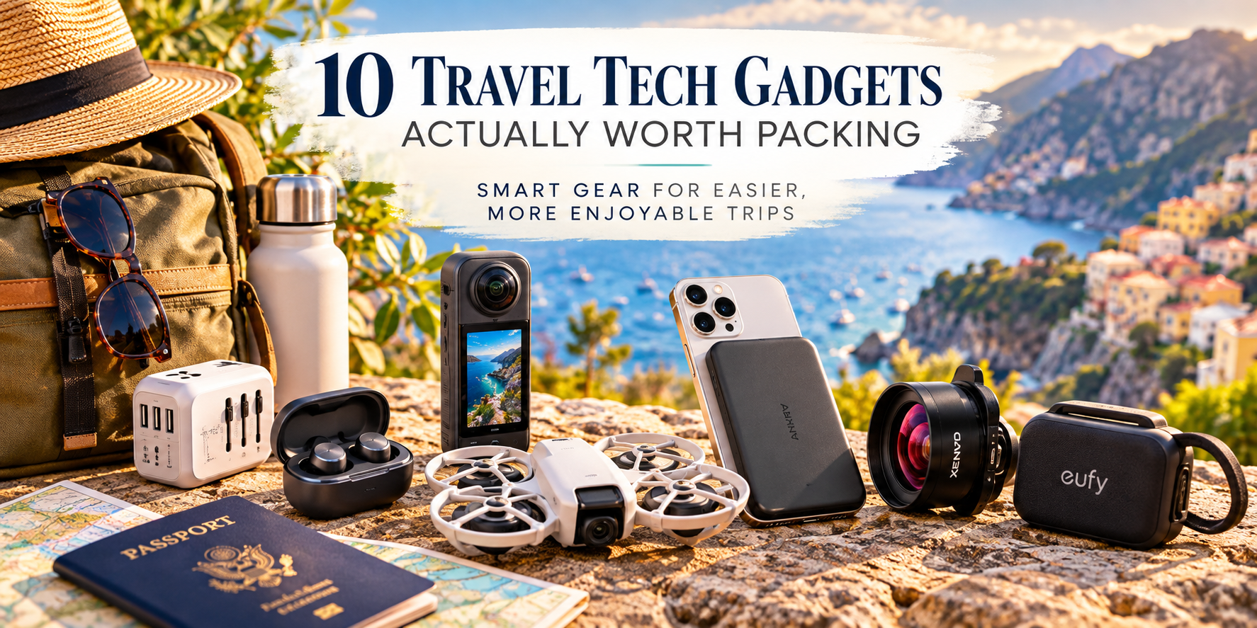 10 Travel Tech Gadgets Actually Worth Packing