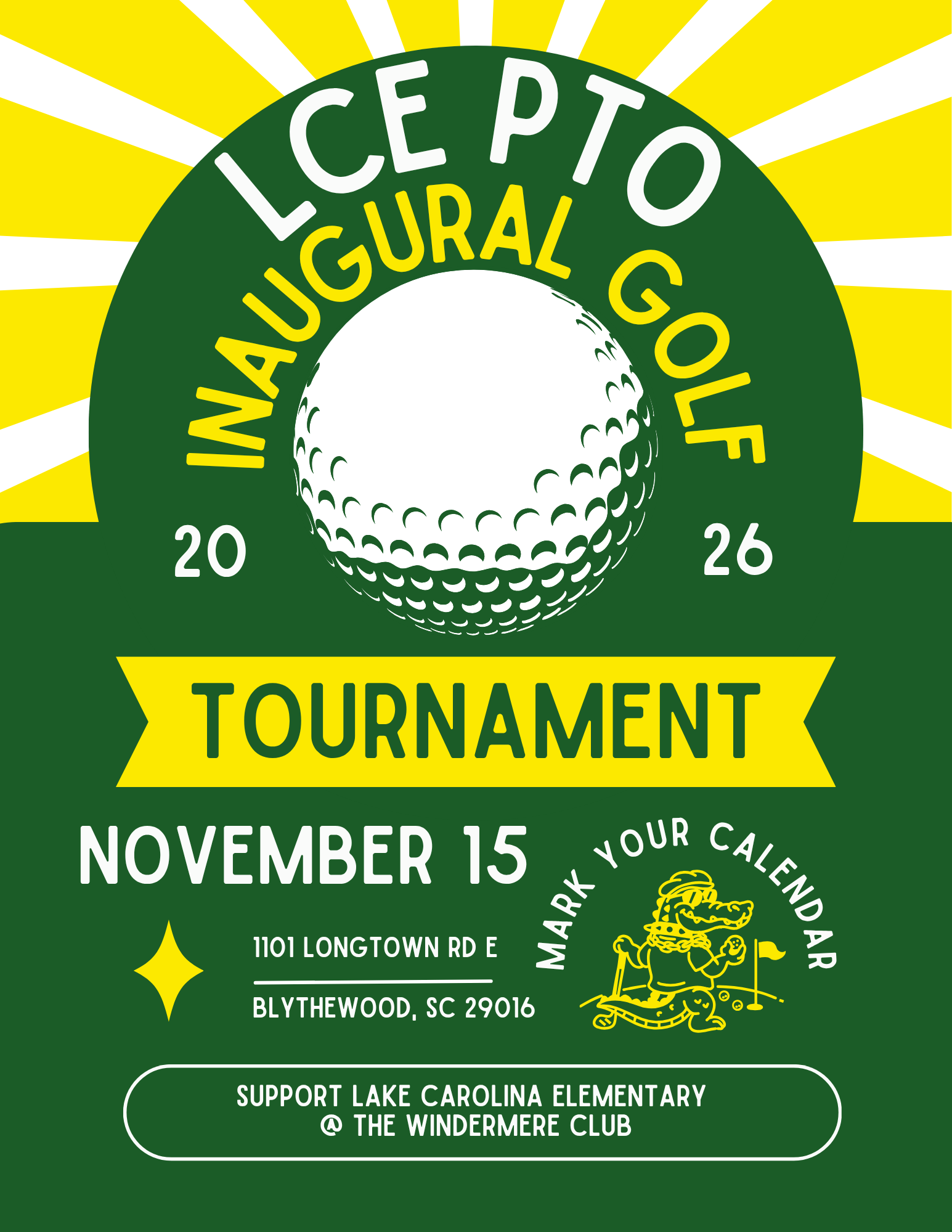 Inaugural Golf Tournament