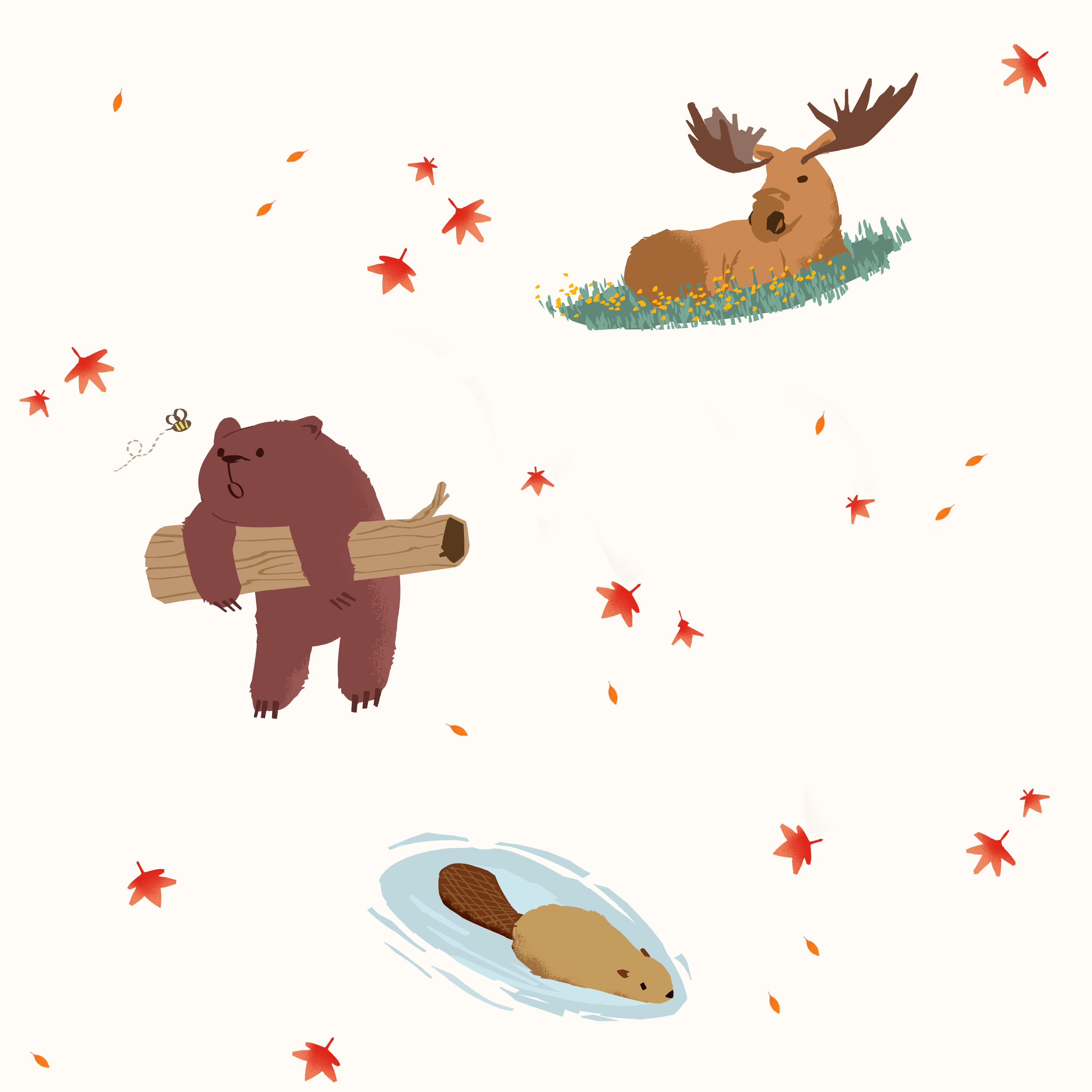 Mami&Me 2026_Canada_Animals_pattern_v03.png