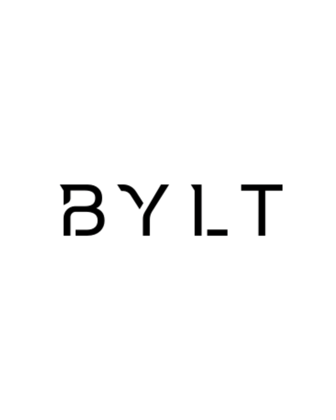 The word 'EXIT' in bold black letters, with a hook at the top of the 'E' and the 'X' resembling intersecting lines.