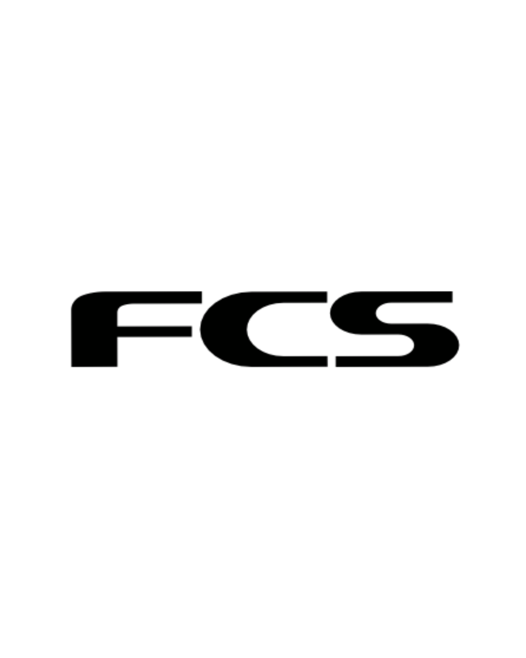 FCS logo with stylized text and black and white color scheme.