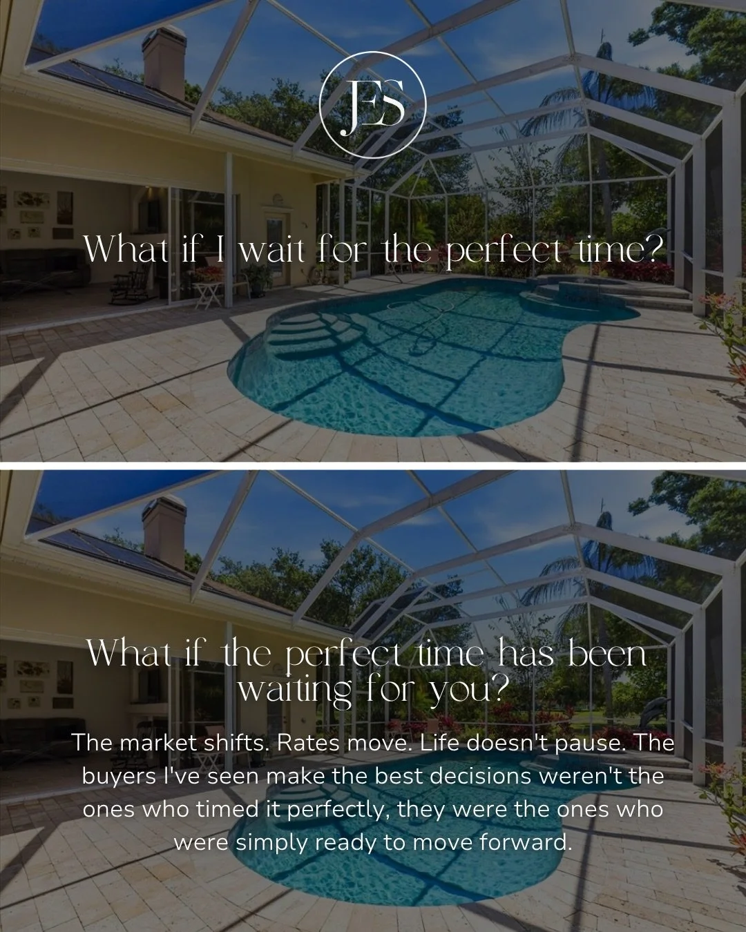Every buyer I work with carries a version of this conversation in their head before they ever reach out. 🤍

The questions that keep them up at night. The doubts that make them pause. The &laquo;what ifs&raquo; that feel bigger than the decision itse