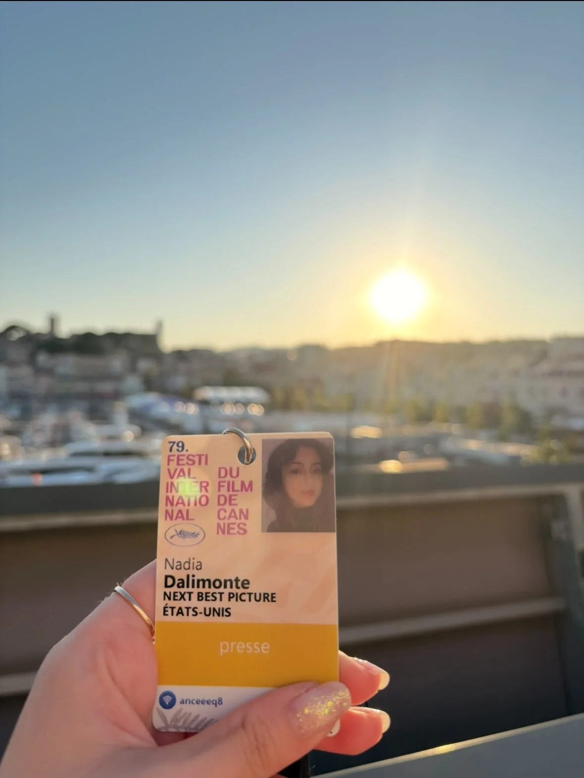 My first Cannes!!! Je t&rsquo;aime! Merci beaucoup to everyone who made this experience so magical. 🥐☀️