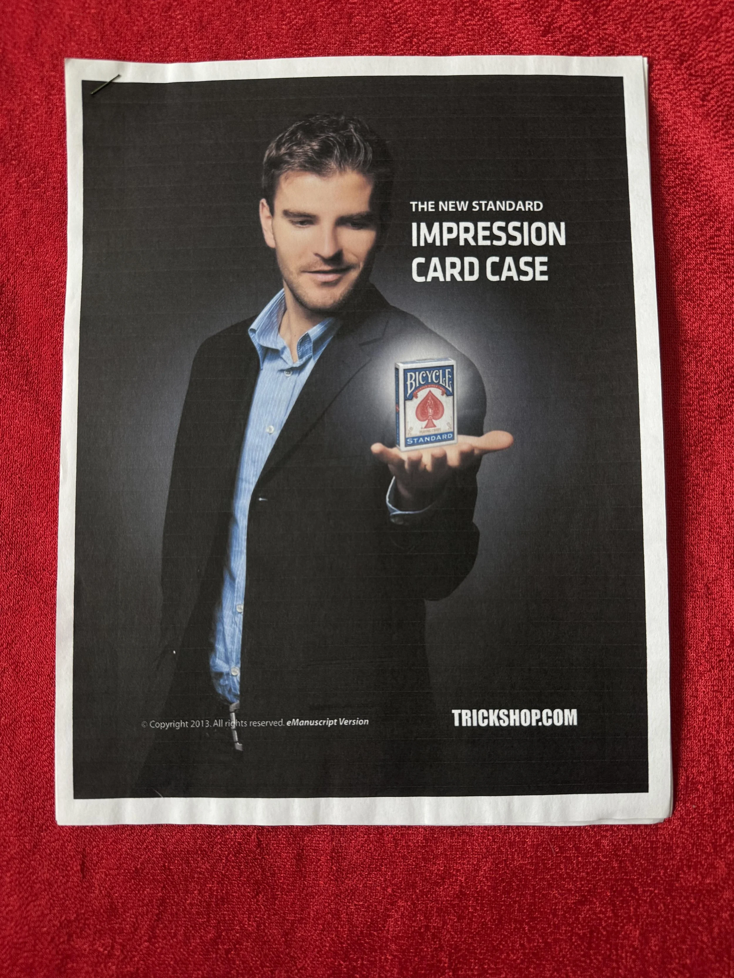 Impression Card Case (instructions)